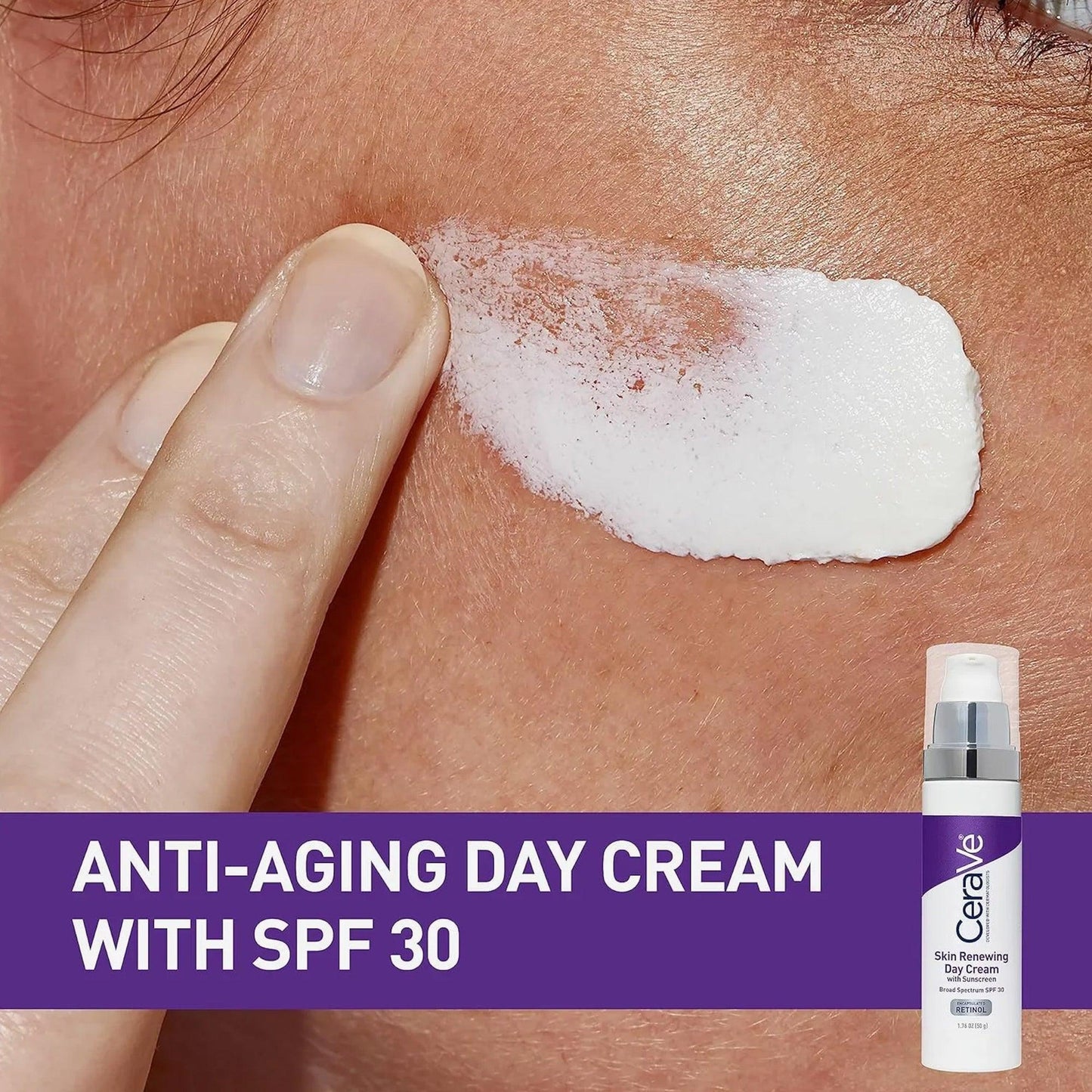 CeraVe Skin Renewing Day Cream SPF30 50gm - TheSkinFit