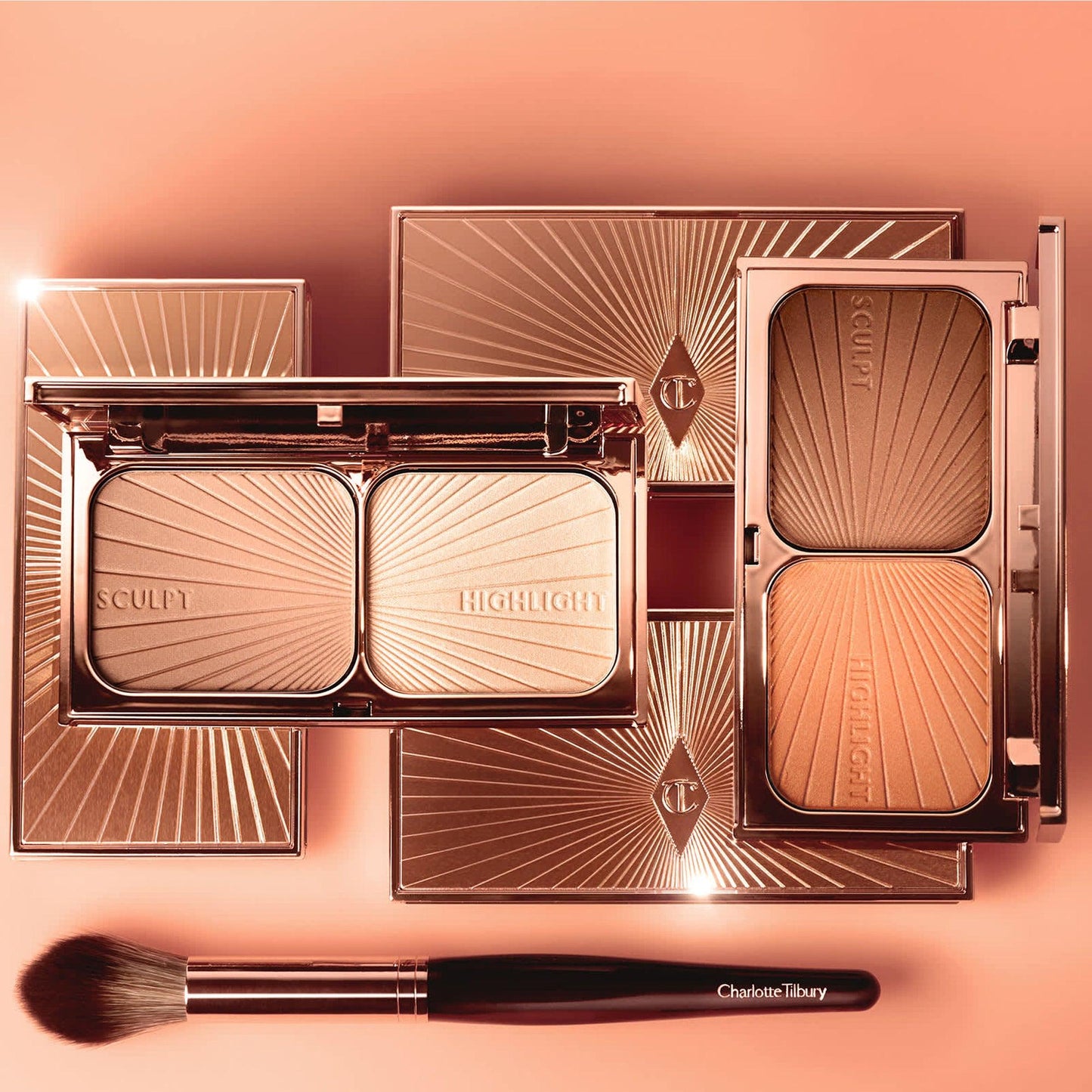 Charlotte Tilbury Filmstar Bronze & Glow Contour Duo Light To Medium 22.5gm - TheSkinFit