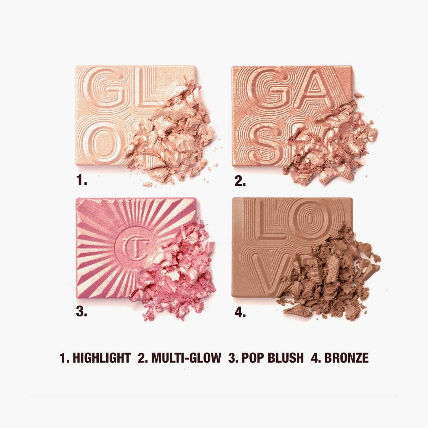 Charlotte Tilbury Glowgasm Face Palette Lightgasm 1 Piece - TheSkinFit