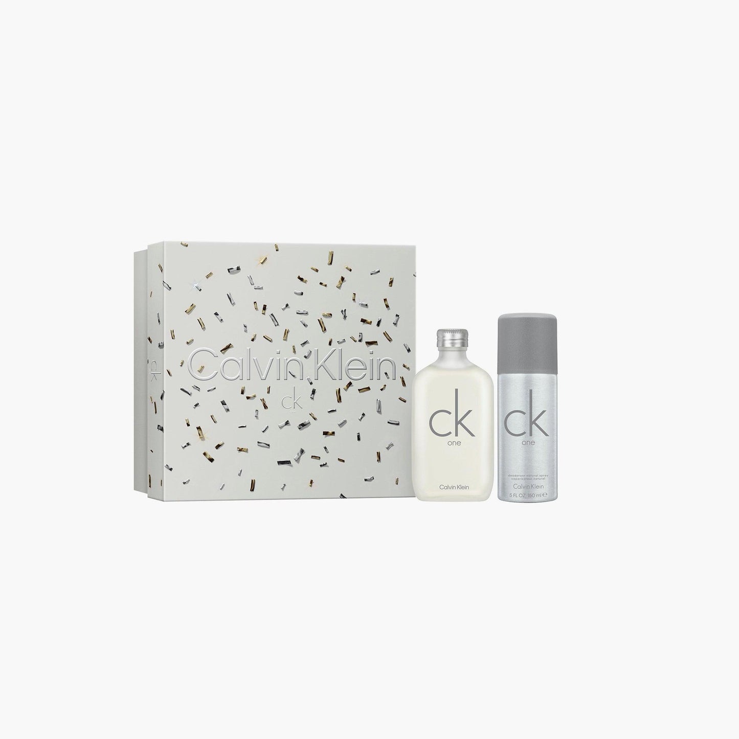 Calvin Klein CK One Men Eau De Toilette 2 Piece Gift Set - TheSkinFit