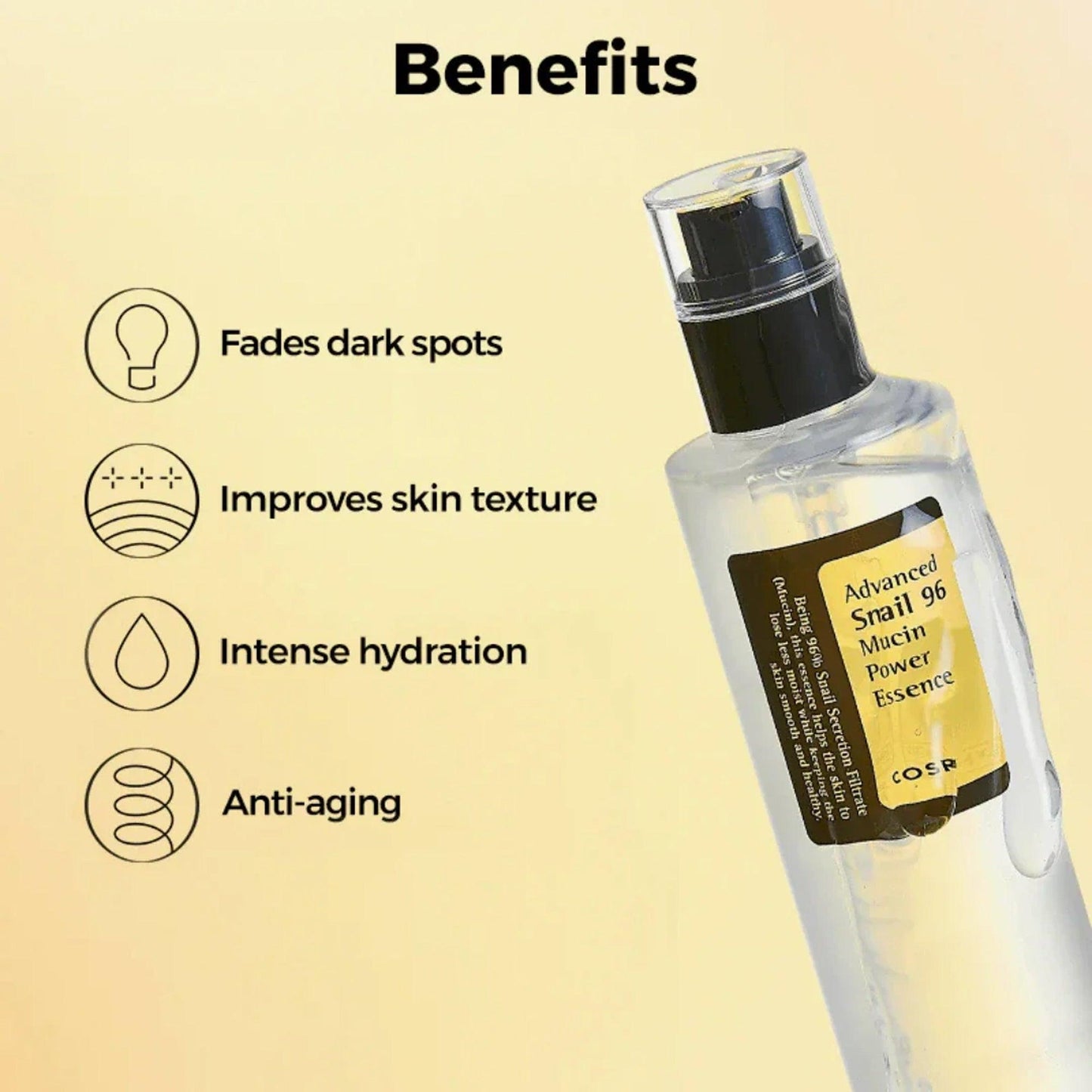 COSRX Advanced Snail 96 Mucin Power Essence 100ml - TheSkinFit