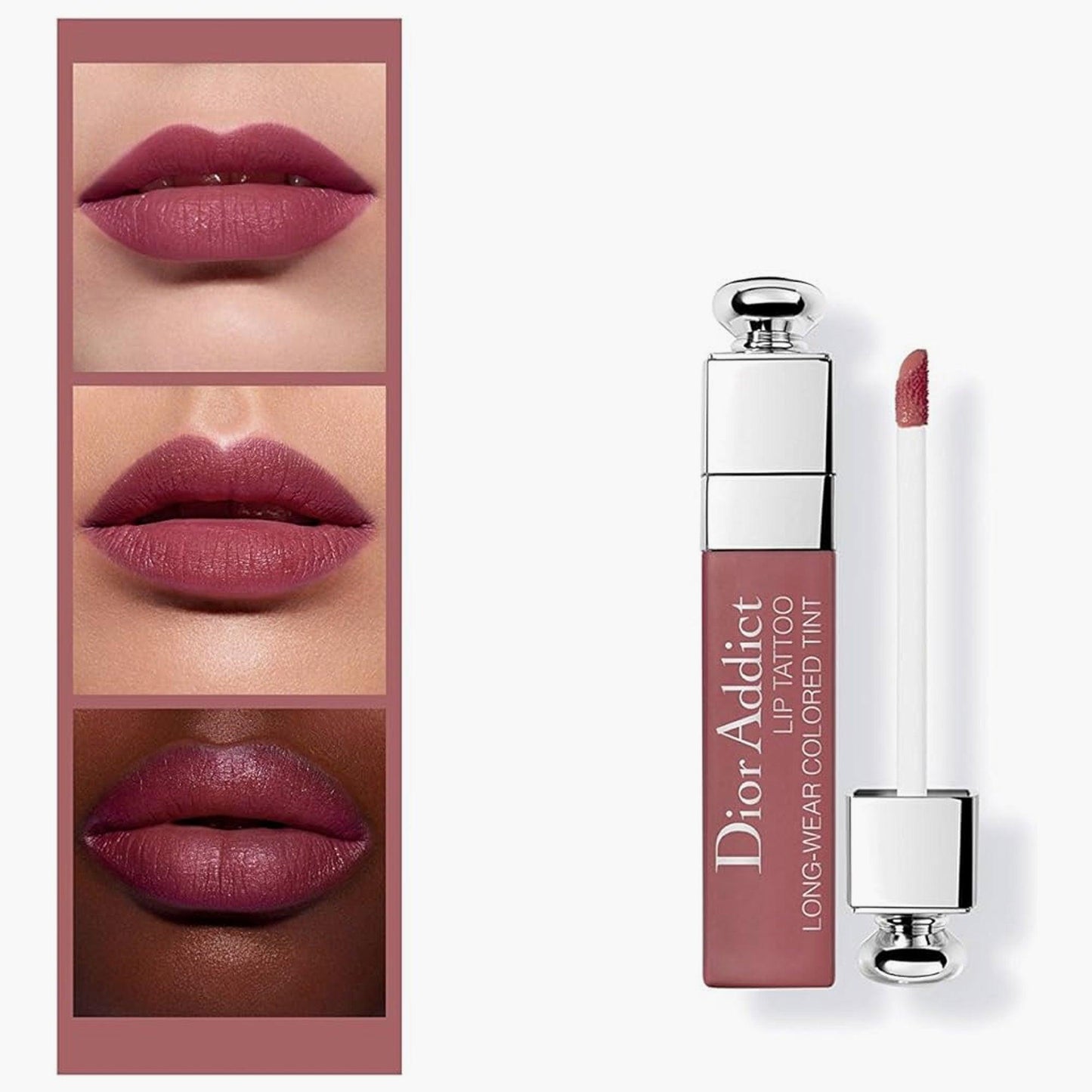 Dior Addict Lip Tattoo Long-Wear Colored Tint 491 Natural Rosewood 6ml - TheSkinFit