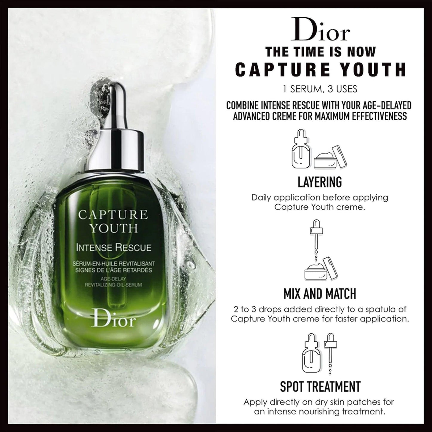 Dior Capture Youth Intense Rescue Age-Delay Revitalizing Oil-Serum 30ml - TheSkinFit
