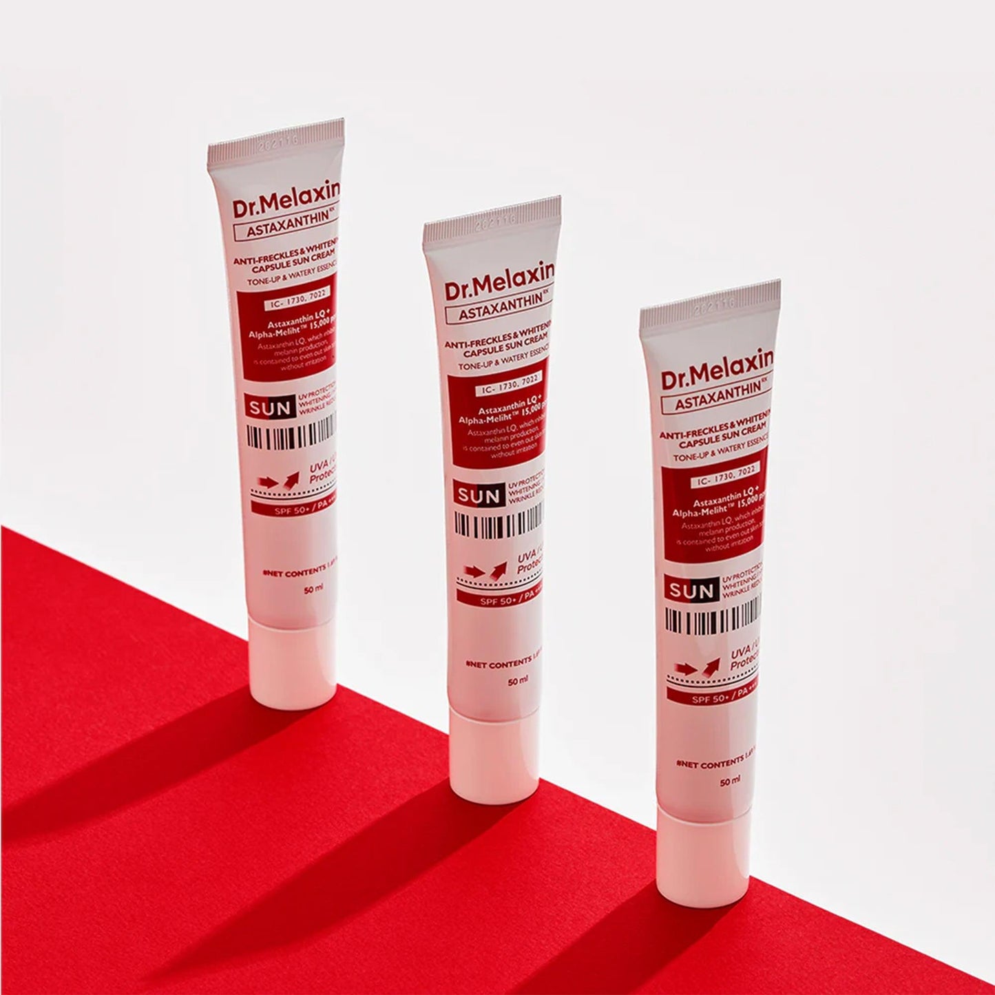 Dr.Melaxin Astaxanthin Anti-Freckles & Whitening Capsule Sun Cream SPF50+ PA+++ 50ml - TheSkinFit