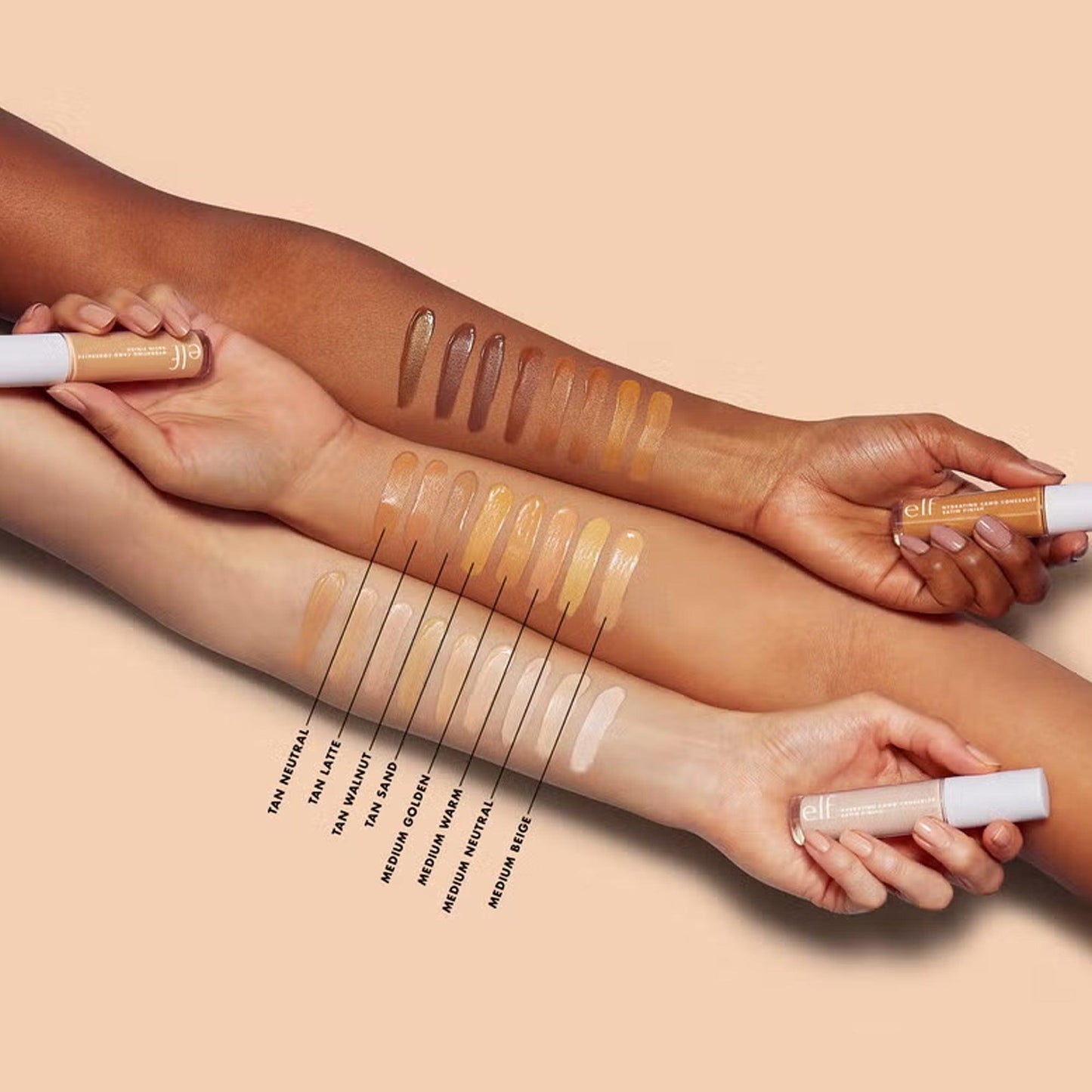 Elf Hydrating Camo Concealer Medium Neutral 6ml - TheSkinFit