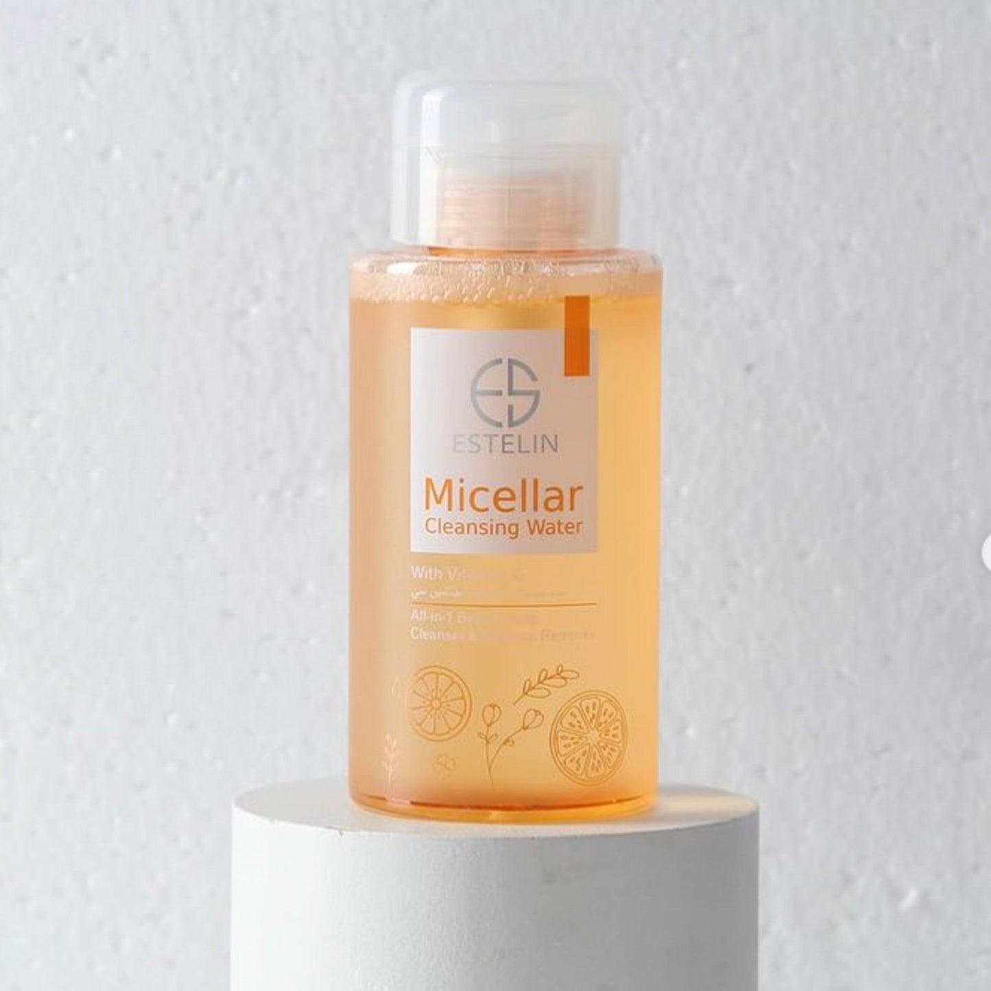 Estelin Micellar Cleansing Water With Vitamin C 300ml - TheSkinFit