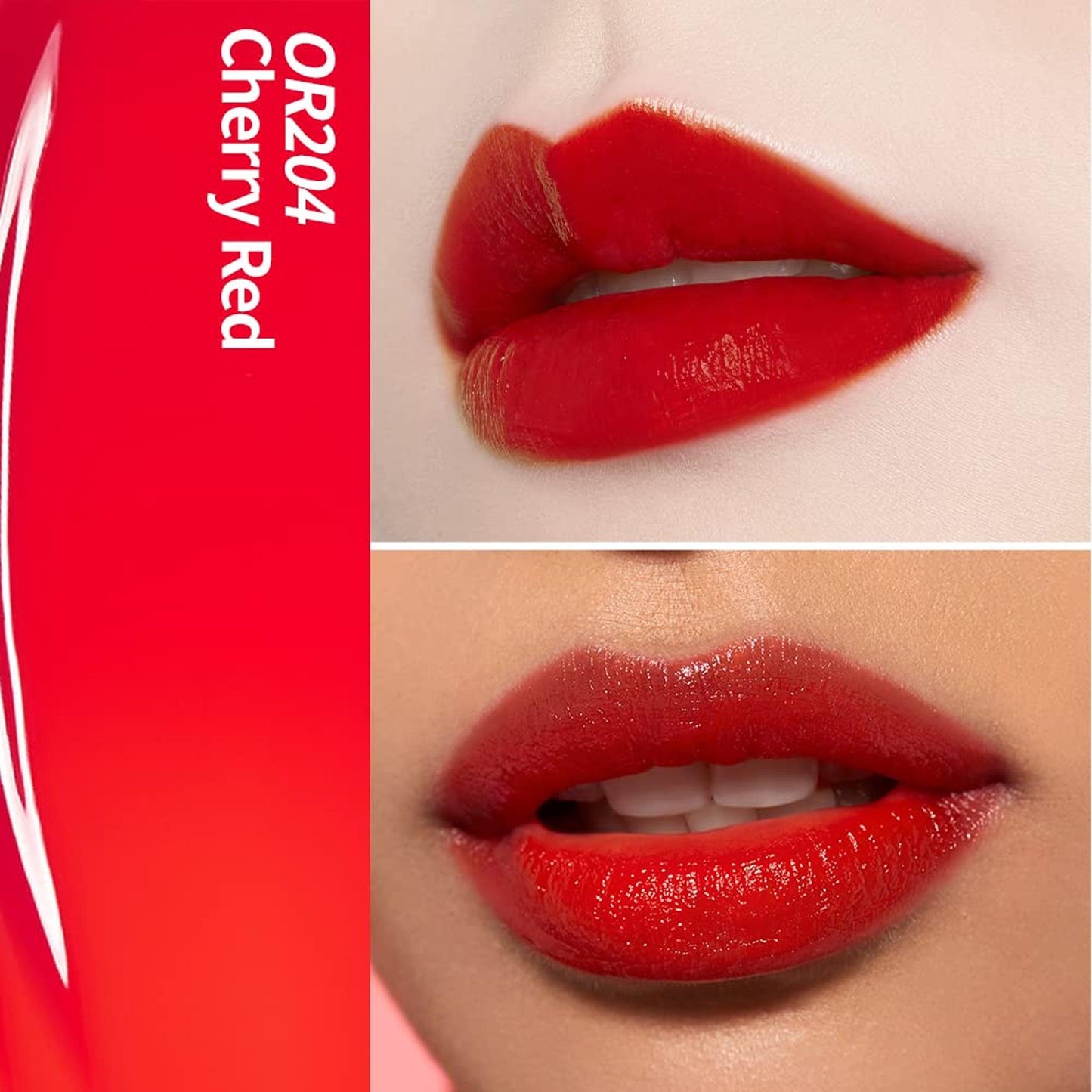 Etude House Dear Darling Water Gel Tint OR204 Cherry Red 5gm - TheSkinFit
