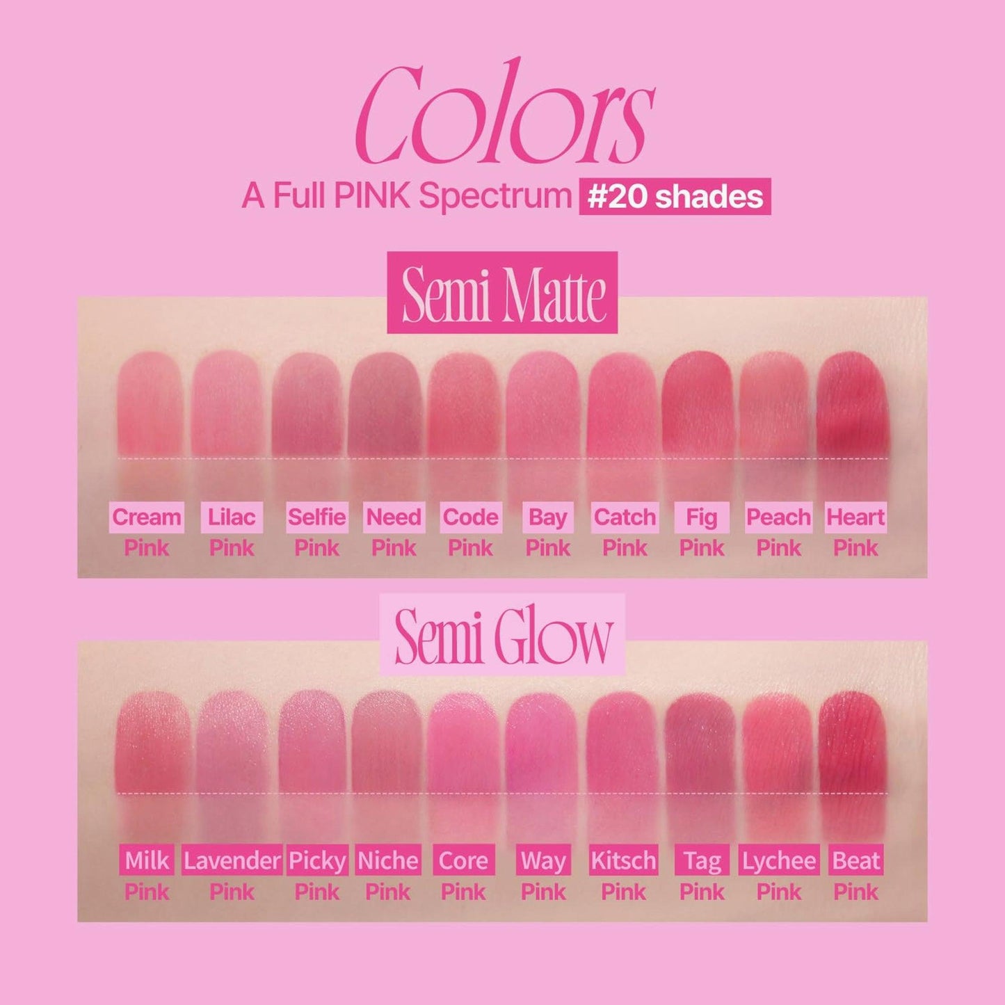 Fwee Pink Obsession Stay-Fit Lip Tint G04 Niche Pink 3.8gm - TheSkinFit