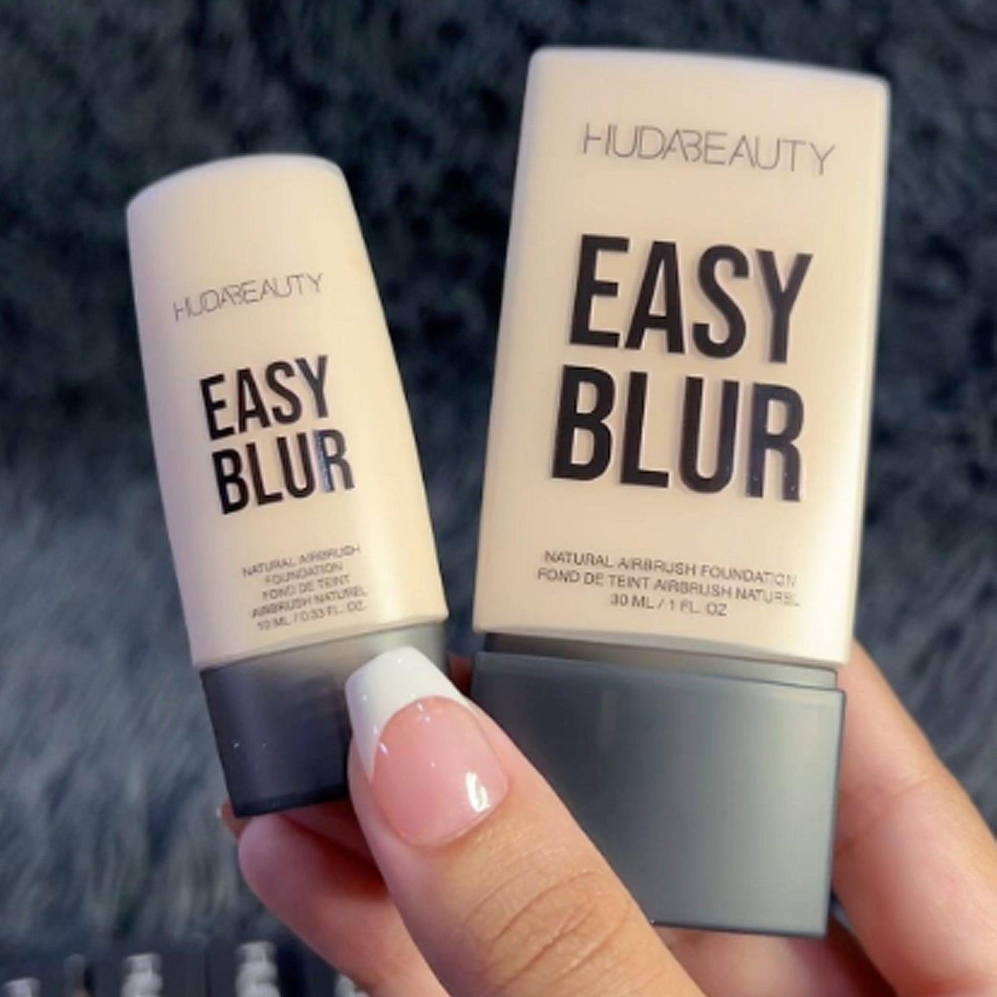 Huda Beauty Easy Blur Natural Airbrush Foundation Mini Milkshake 100B 10ml - TheSkinFit