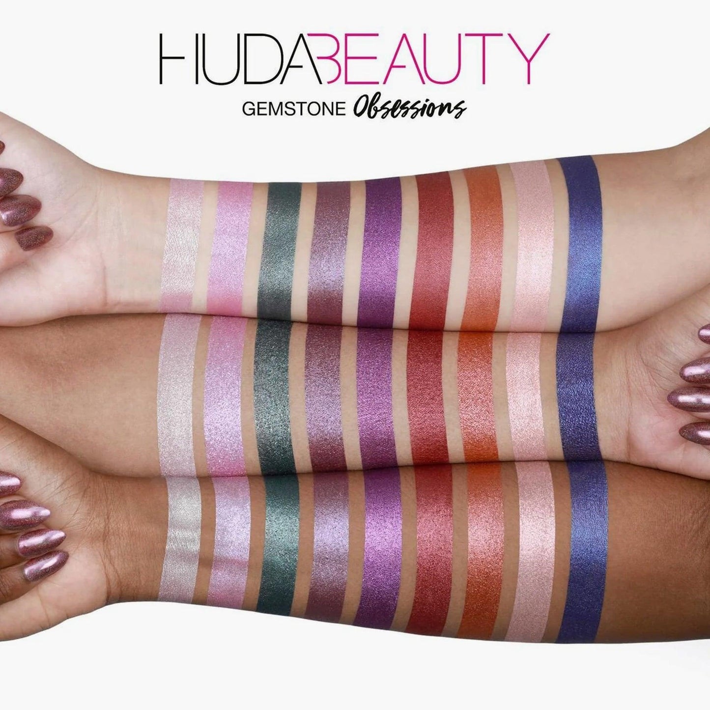 Huda Beauty Obsessions Eyeshadow Palette Gemstone 1 Piece - TheSkinFit