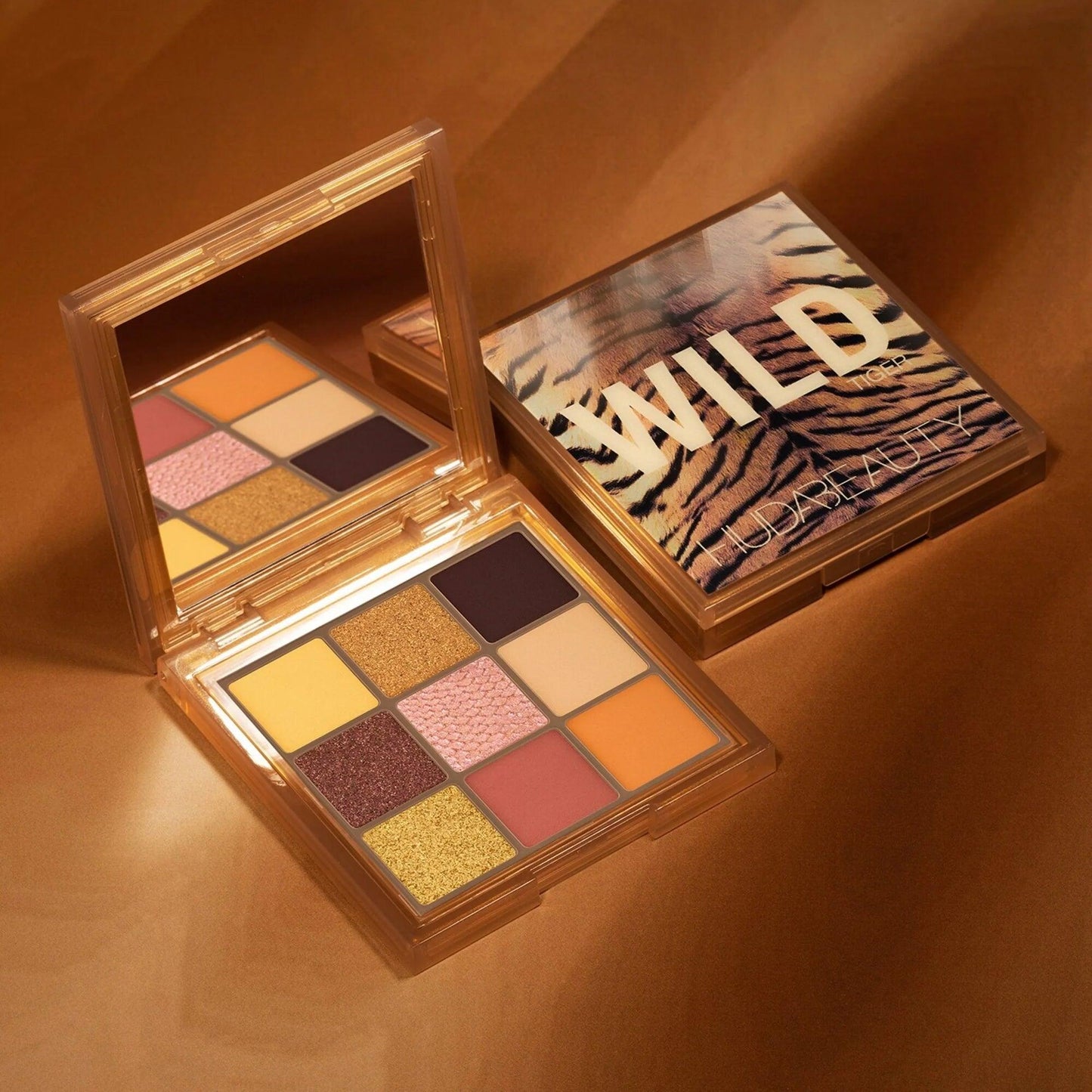 Huda Beauty Obsessions Eyeshadow Palette Wild Tiger 1 Piece - TheSkinFit