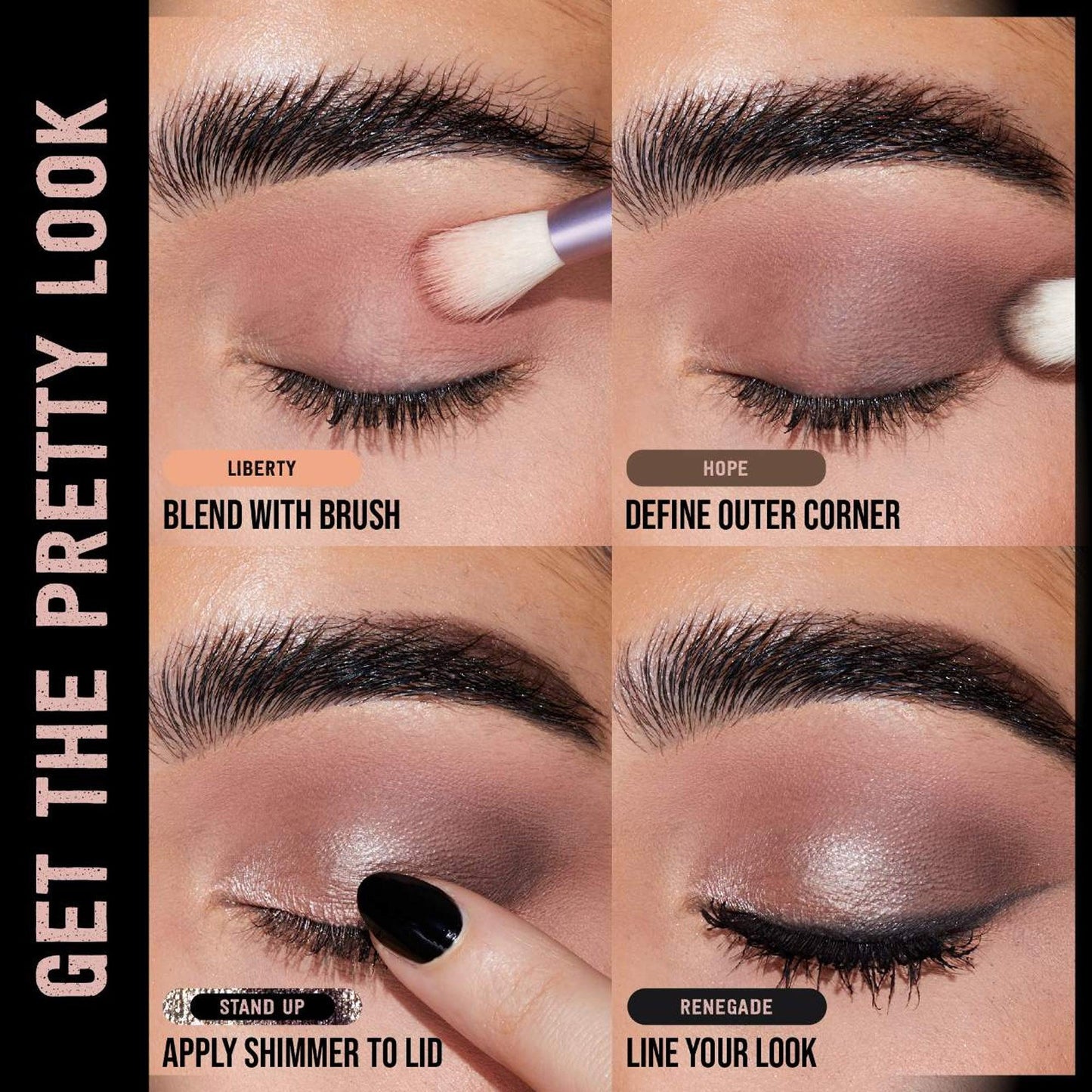 Huda Beauty Pretty Grunge EyeShadow Palette 16.8gm - TheSkinFit