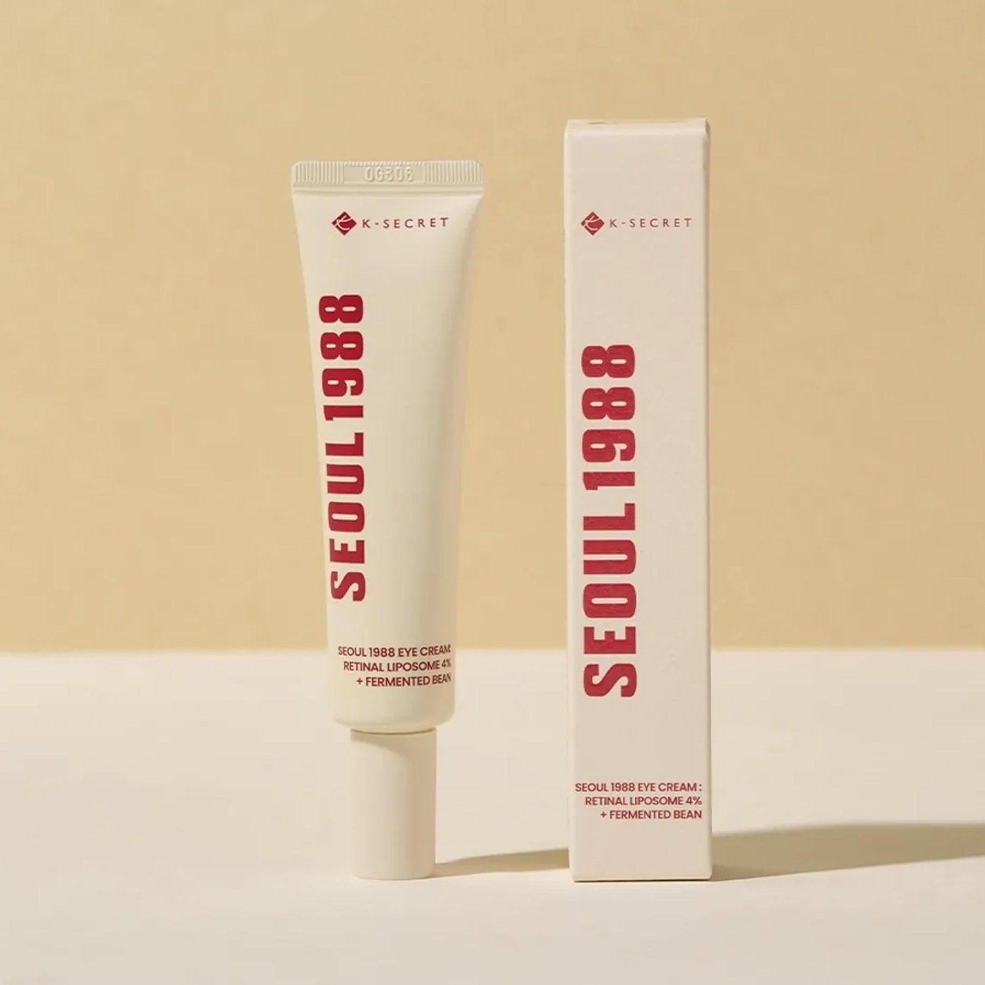 K-Secret Seoul 1988 Eye Cream Retinal Liposome 4% + Fermented Bean 30ml - TheSkinFit