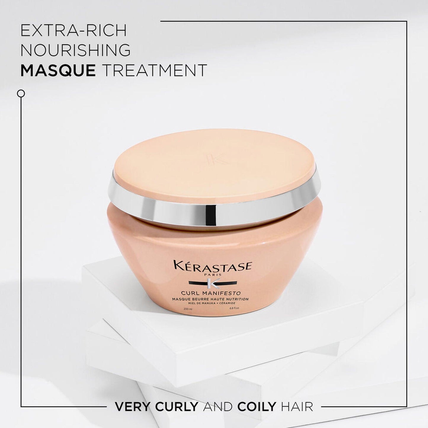 Kerastase Curl Manifesto Masque Beurre Haute Nutrition For Curly Hair 200ml - TheSkinFit