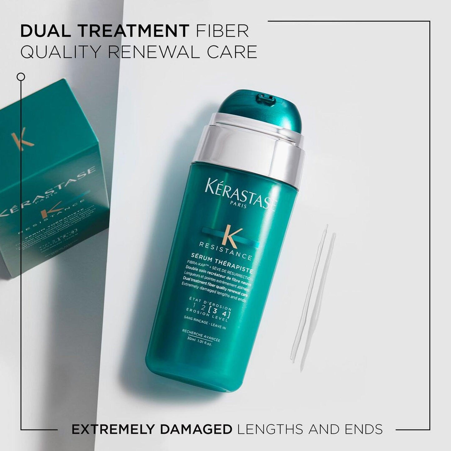 Kerastase Resistance Serum Therapiste Leave-In Hair Serum For Damaged Hair 30ml - TheSkinFit