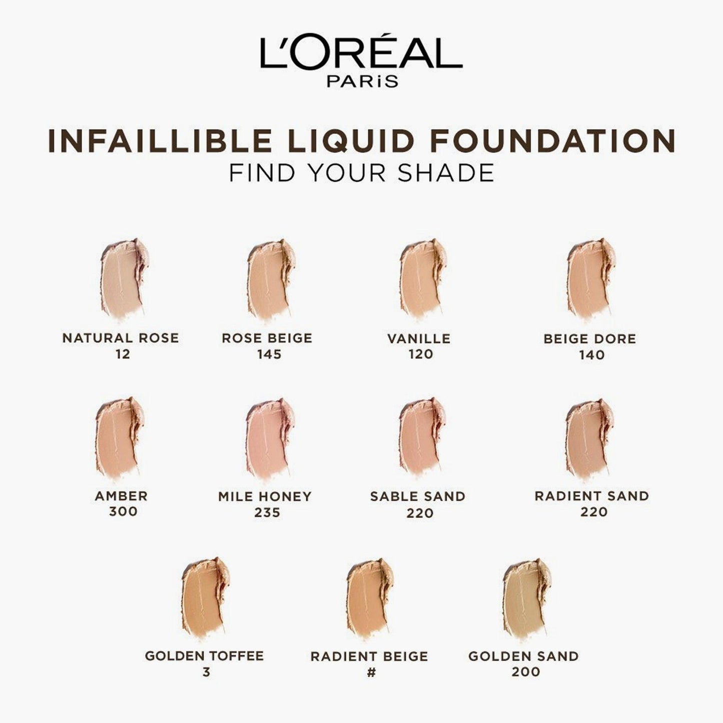 L'Oreal Paris Infallible 24H Fresh Wear Liquid Foundation SPF25 220 Sand 30ml - TheSkinFit