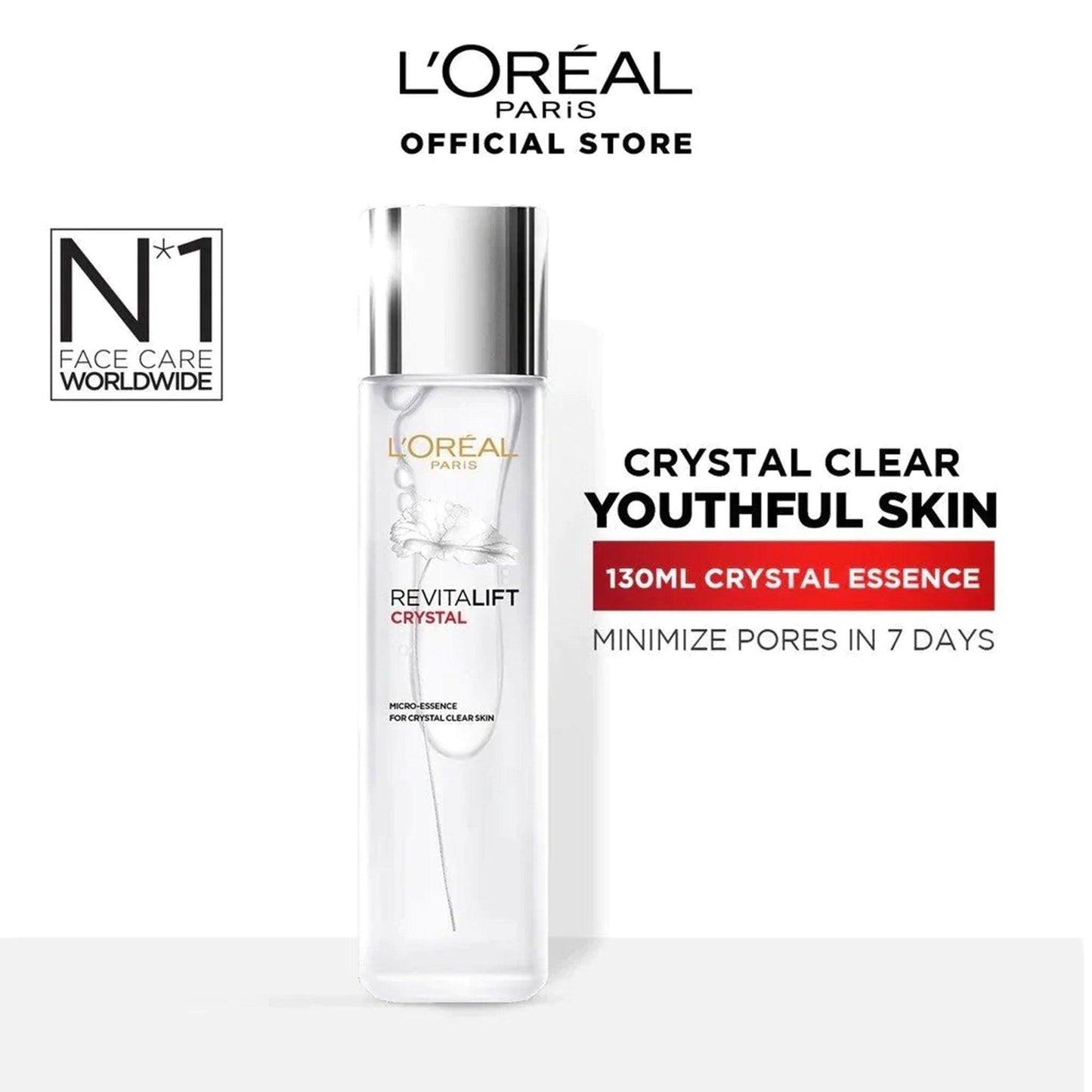 L'Oreal Paris Revitalift Crystal Micro-Essence With Salicylic Acid 130ml - TheSkinFit