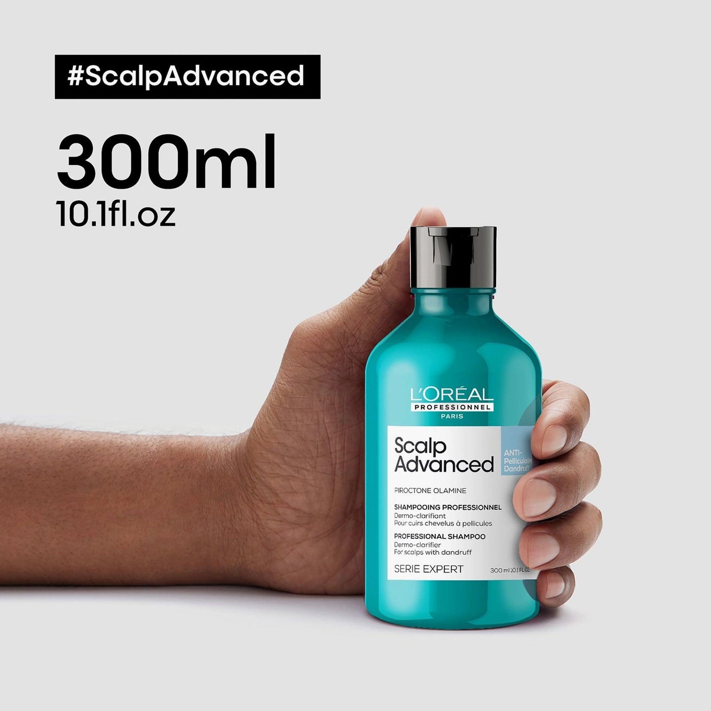 L'Oreal Professionnel Serie Expert Scalp Advanced Professional Shampoo For Scalps With Dandruff 300ml - TheSkinFit