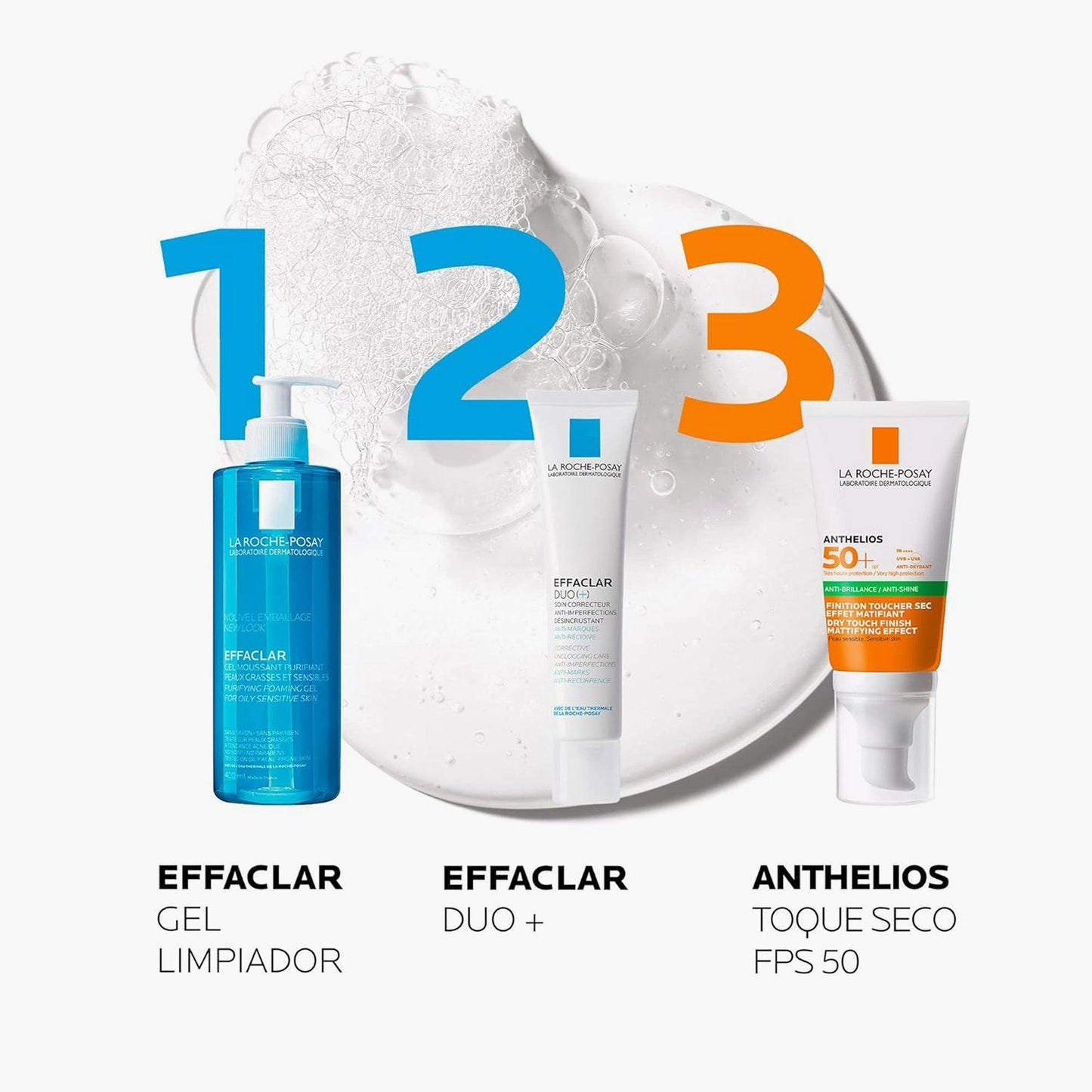 La Roche-Posay Effaclar Purifying Foaming Gel 400ml - TheSkinFit