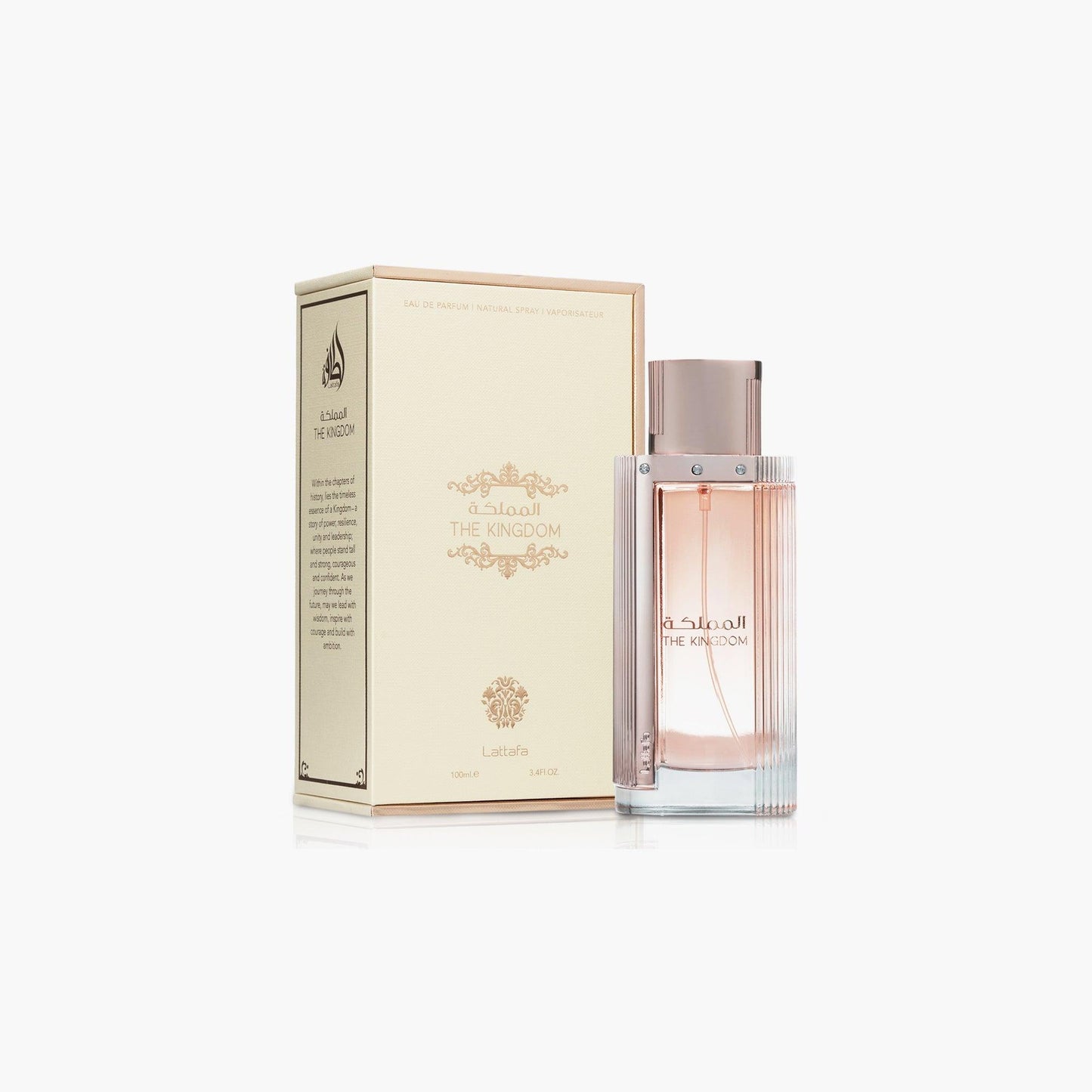 Lattafa The Kingdom For Women Eau De Parfum 100ml - TheSkinFit