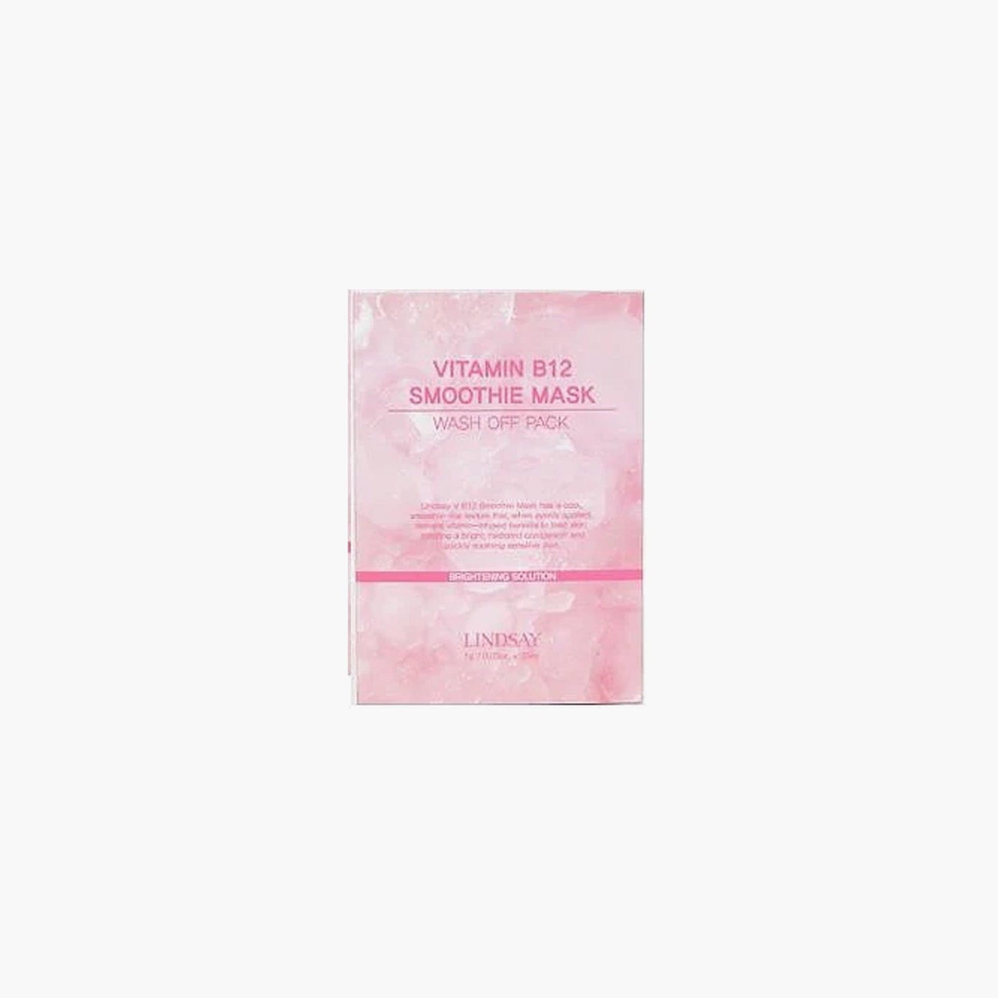Lindsay Vitamin B12 Smoothie Mask Wash Off Pack 20 Pieces - TheSkinFit