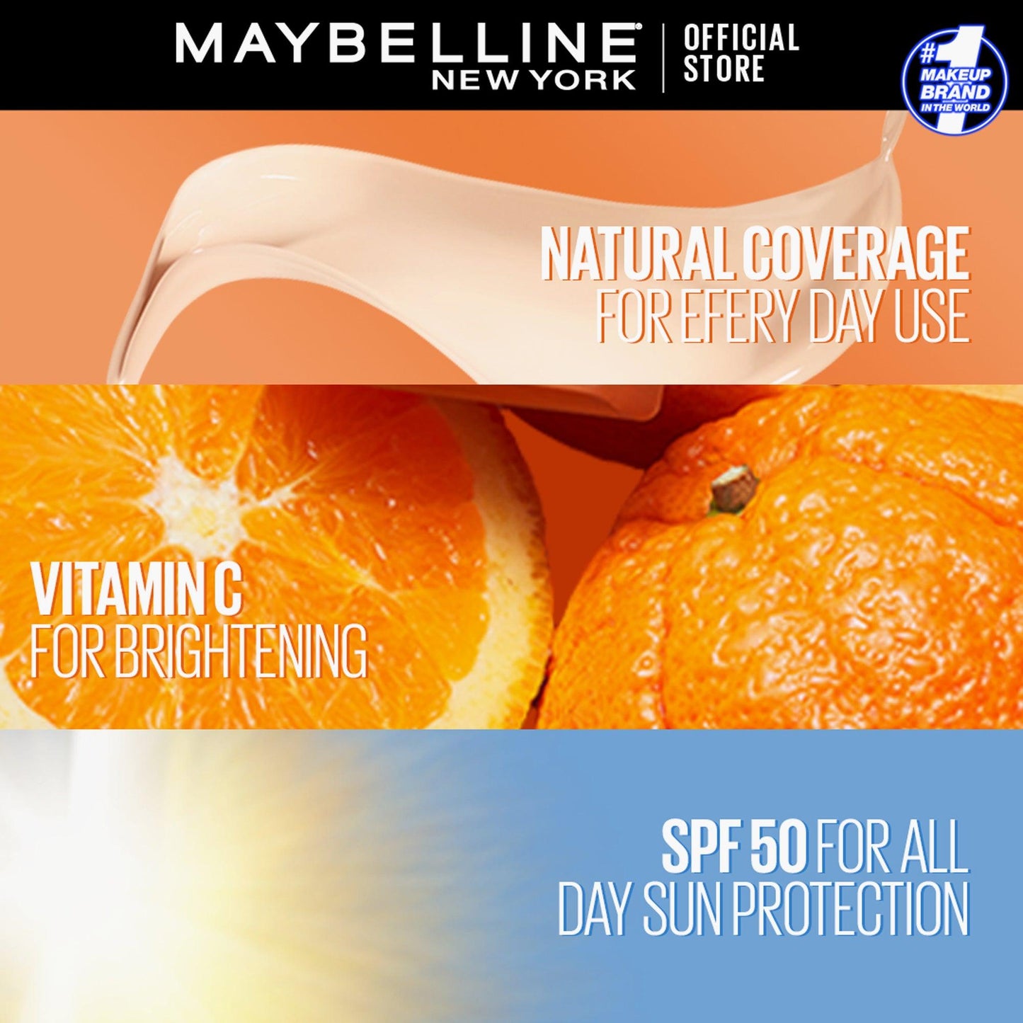Maybelline Fit Me Fresh Tint SPF50 + Vitamin C 0.5 30ml - TheSkinFit