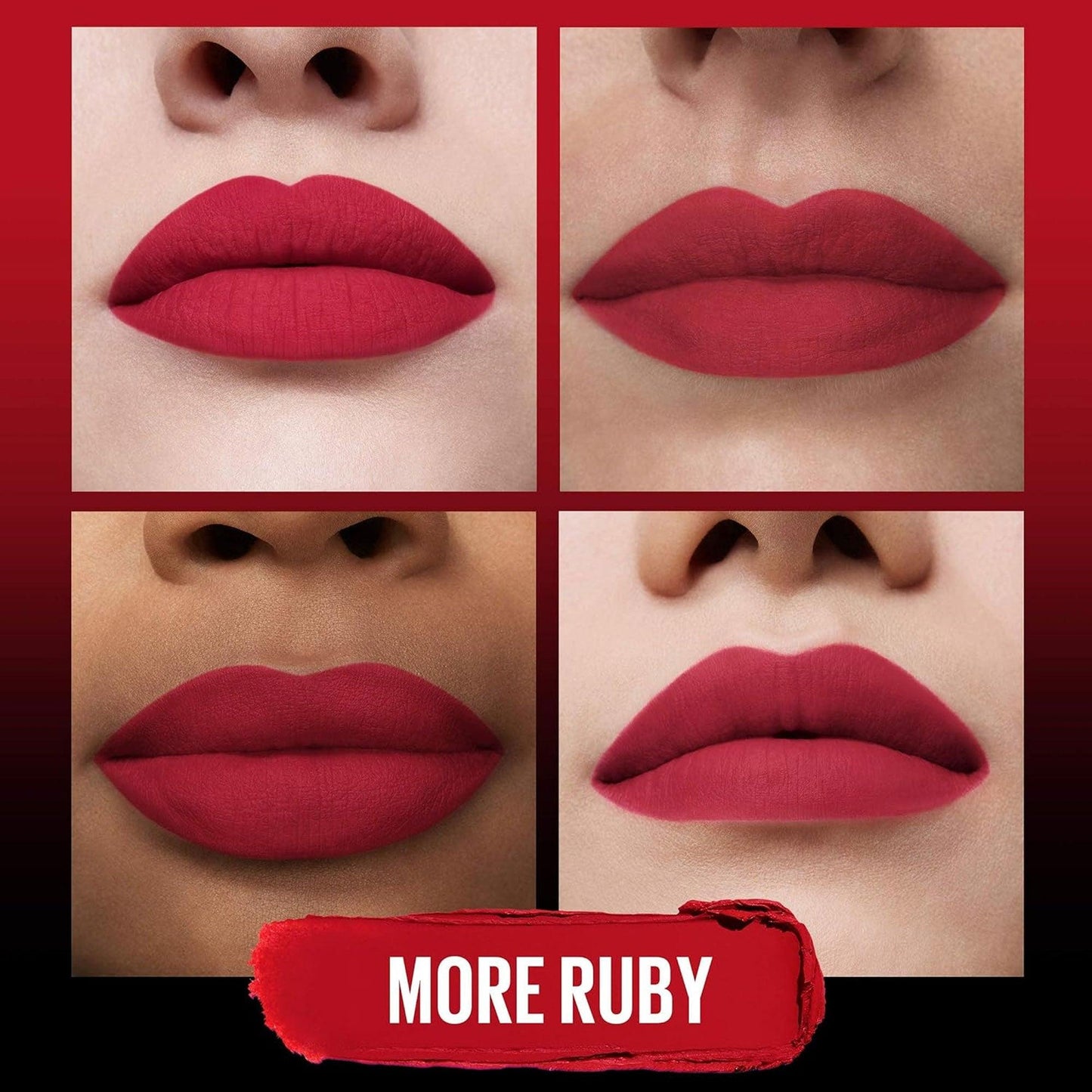 Maybelline New York Color Sensational Ultimatte Matte Lipstick 199 More Ruby 1.7gm - TheSkinFit