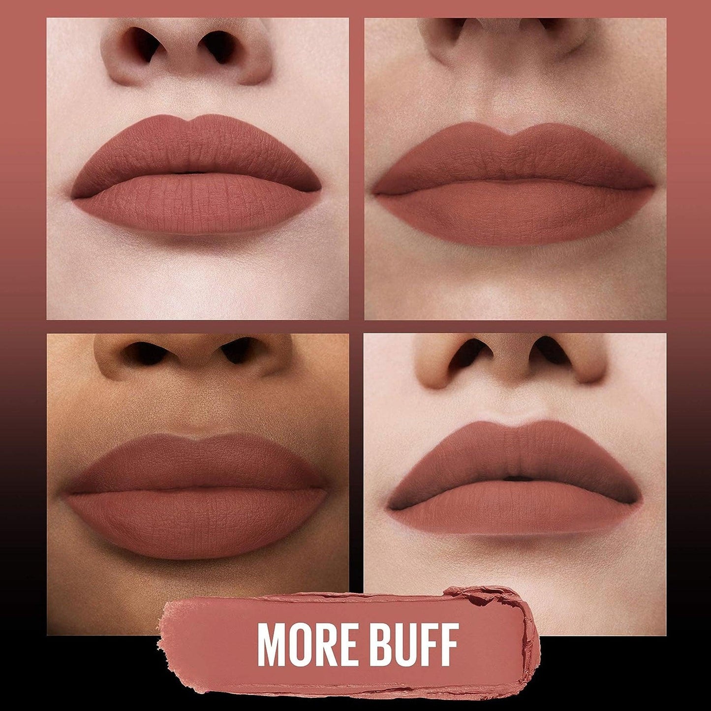 Maybelline New York Color Sensational Ultimatte Slim Matte Lipstick 699 More Buff 1.7gm - TheSkinFit