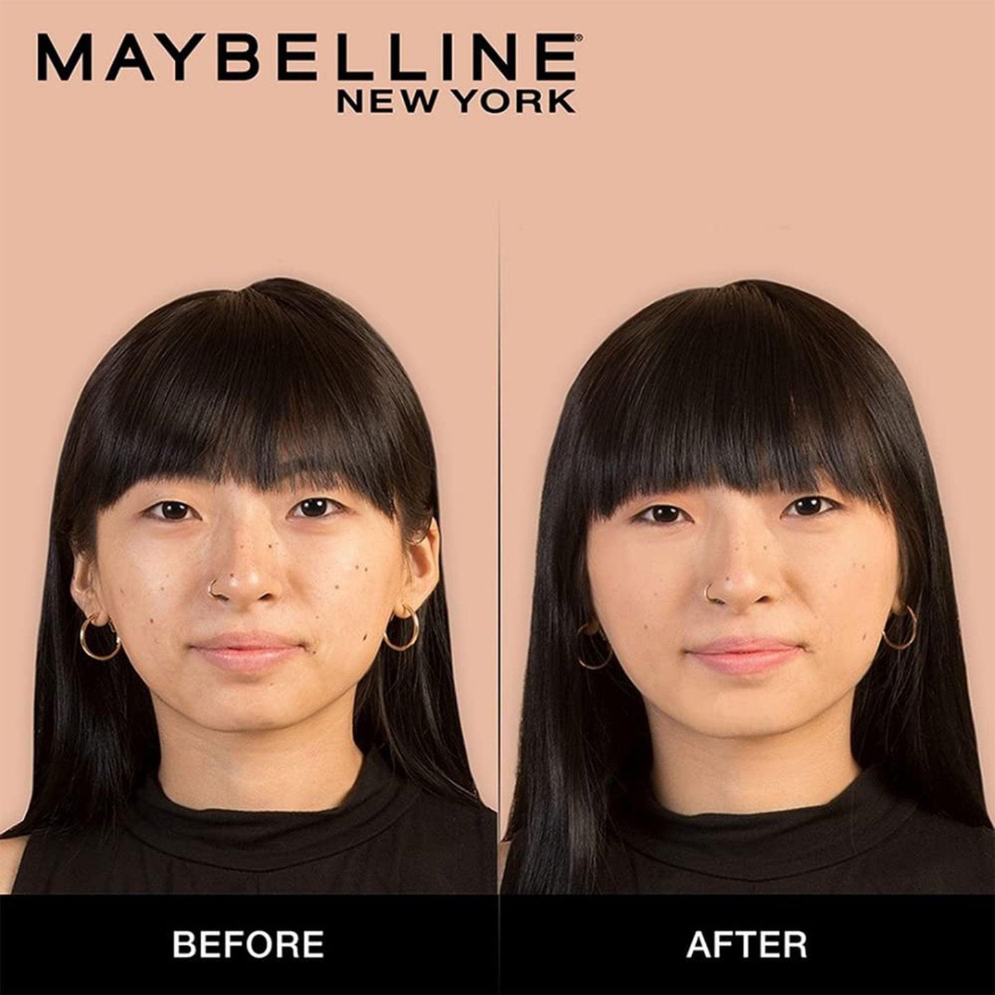 Maybelline New York Fit Me Matte+Poreless 16H Oil Control Liquid Foundation SPF 22 125 Nude Beige 30ml - TheSkinFit