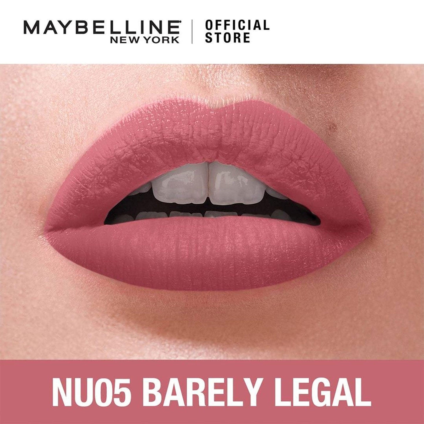 Maybelline Sensational Liquid Matte NU05 Barely Legal 7ml - TheSkinFit
