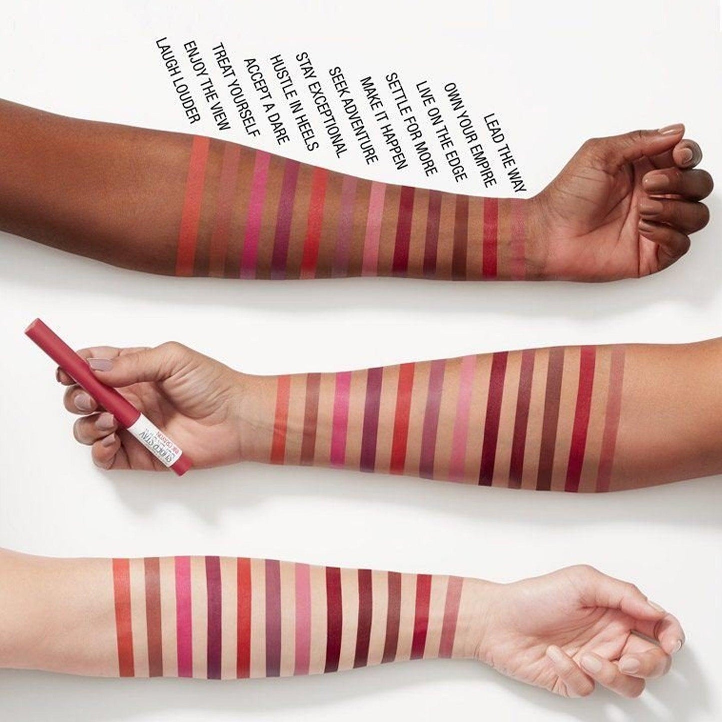 Maybelline SuperStay Ink Crayon Matte Longwear Lipstick 15 Lead The Way 1 Piece - TheSkinFit