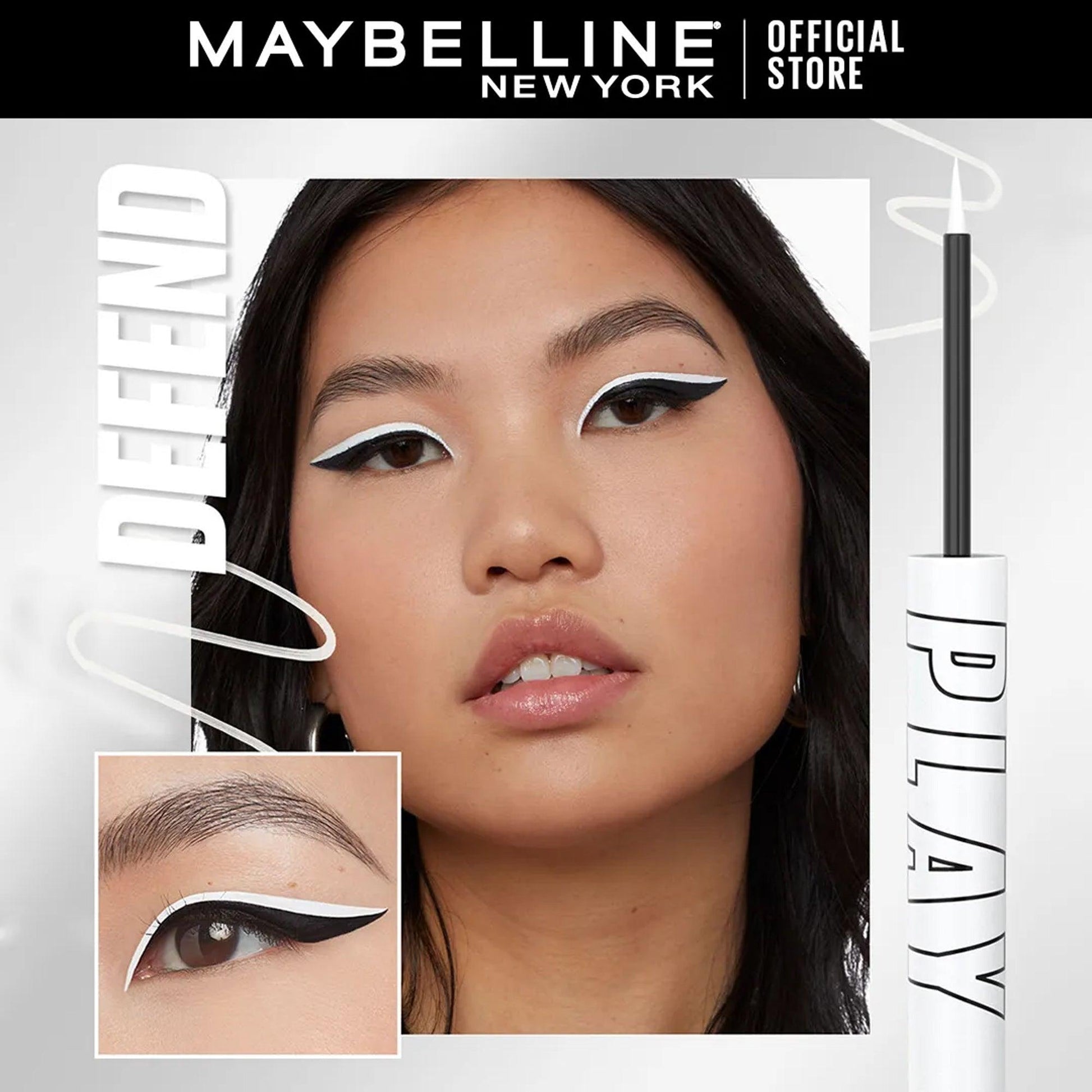Maybelline Tattoo Liner Play 48H Liquid Dip In Eyeliner Defend 1 Piece - TheSkinFit