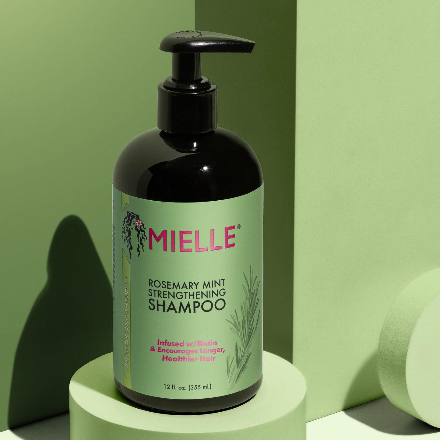 Mielle Rosemary Mint Strengthening Shampoo 355ml - TheSkinFit