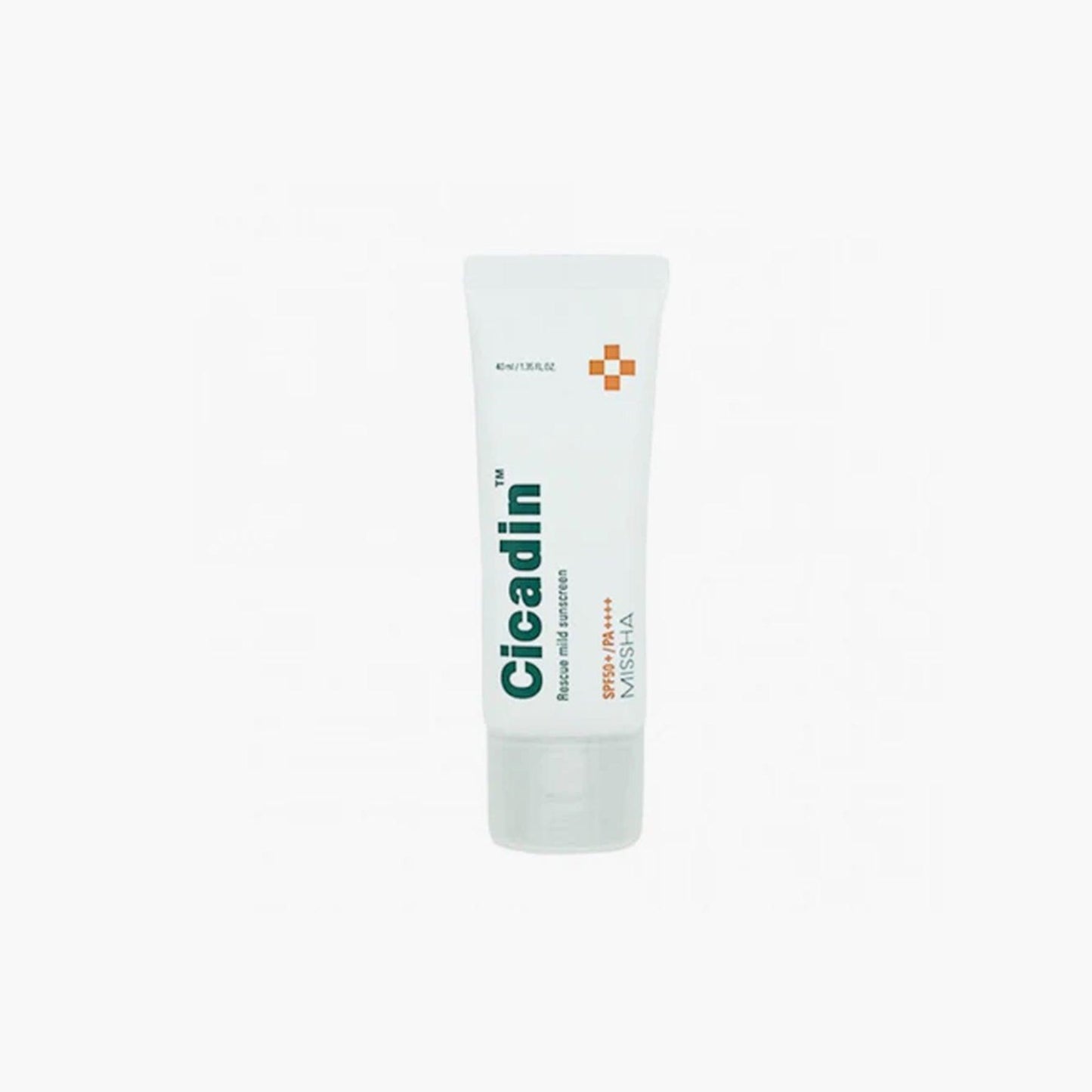 Missha Cicadin Rescue Mild Sunscreen Spf50+ 40ml - TheSkinFit