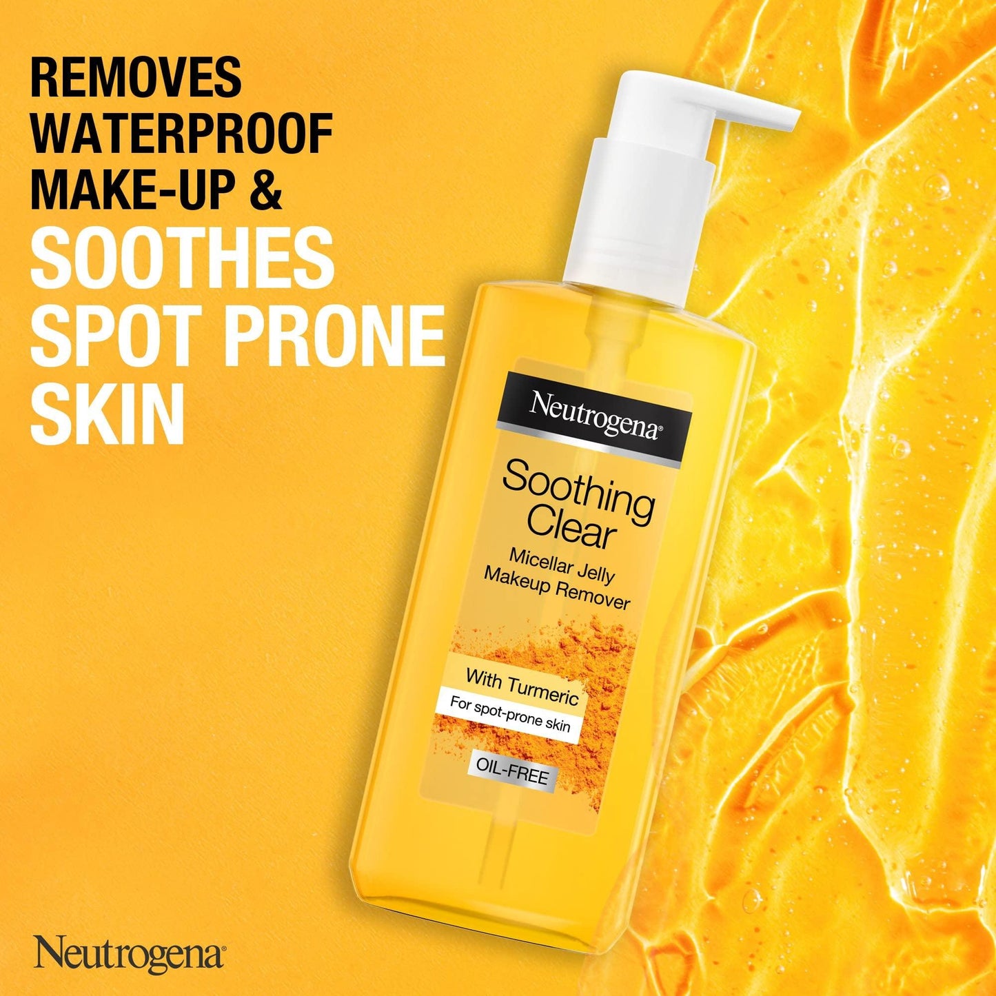 Neutrogena Soothing Clear Micellar Jelly Makeup Remover 200ml - TheSkinFit