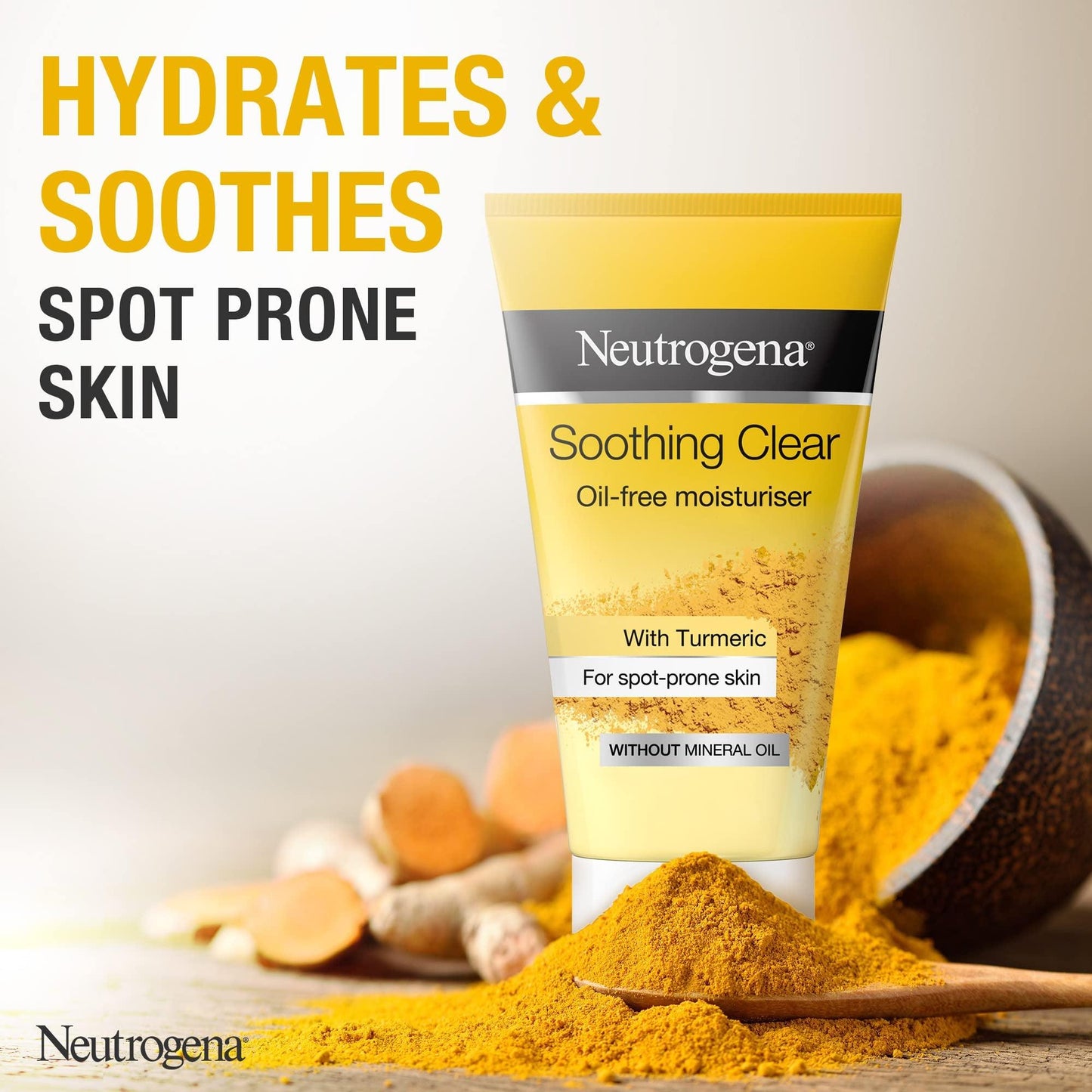 Neutrogena Soothing Clear Oil Free Moisturiser 75ml - TheSkinFit