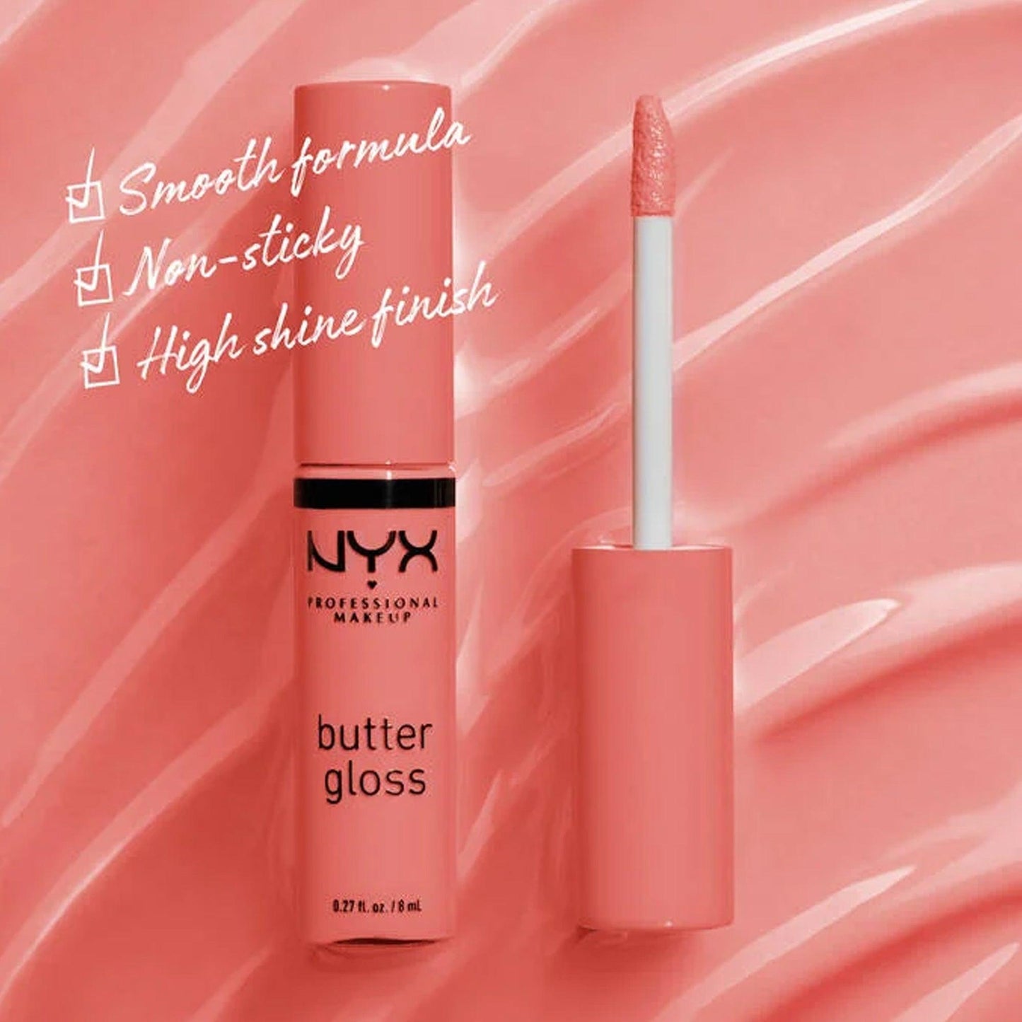 NYX Pro Makeup Butter Gloss 05 Creme Brulee 8ml - TheSkinFit