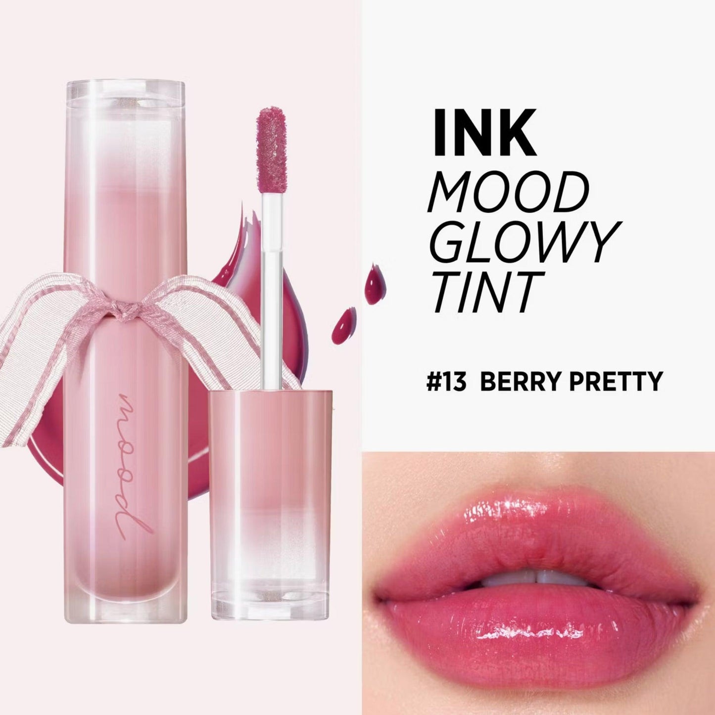 Peripera Ink Mood Glowy Tint 13 Berry Pretty 4gm - TheSkinFit