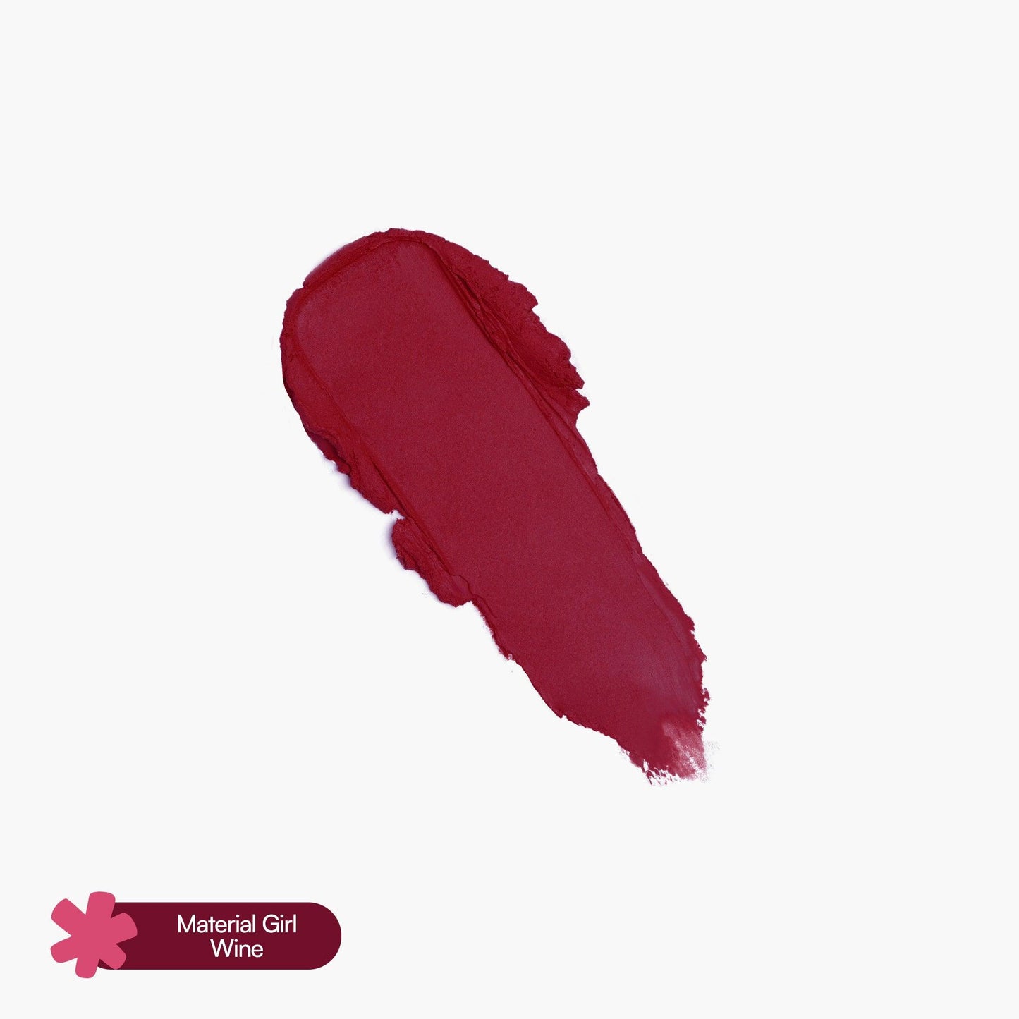 Revolution Lip Allure Soft Satin Lipstick Material Girl Wine 3gm