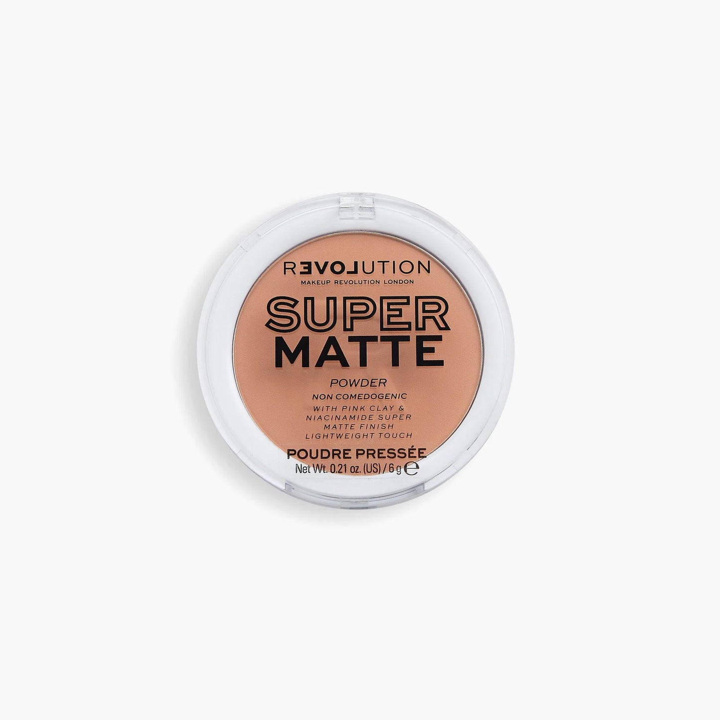 Revolution Relove Super Matte Pressed Powder Warm Beige 6gm