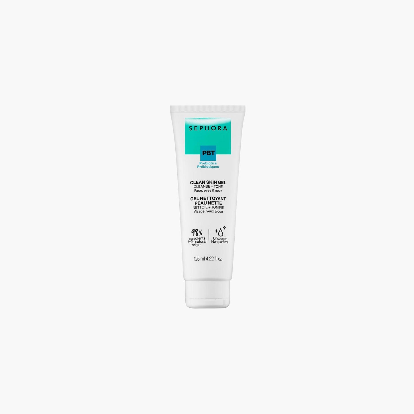 Sephora Prebiotics Clean Skin Gel Cleanse + Tone 125ml - TheSkinFit