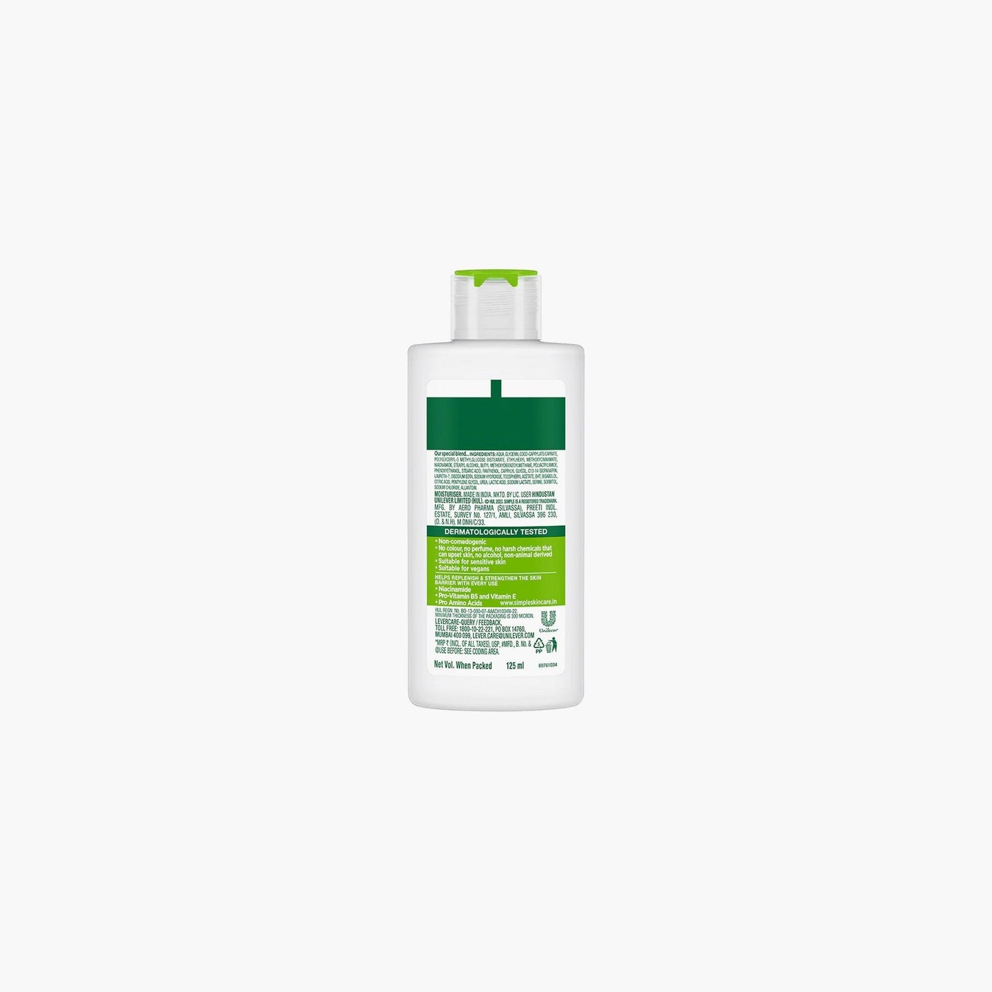 Simple Replenishing Rich Moisturizer With Vitamin B5+E 125ml - TheSkinFit