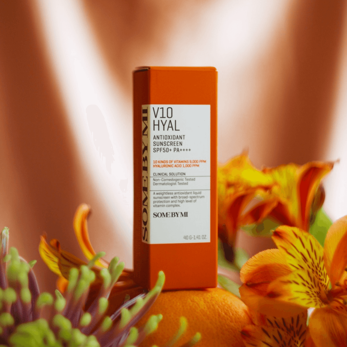 Some By Mi V10 Hyal Antioxidant Sunscreen SPF50+ PA+++ 40ml - TheSkinFit