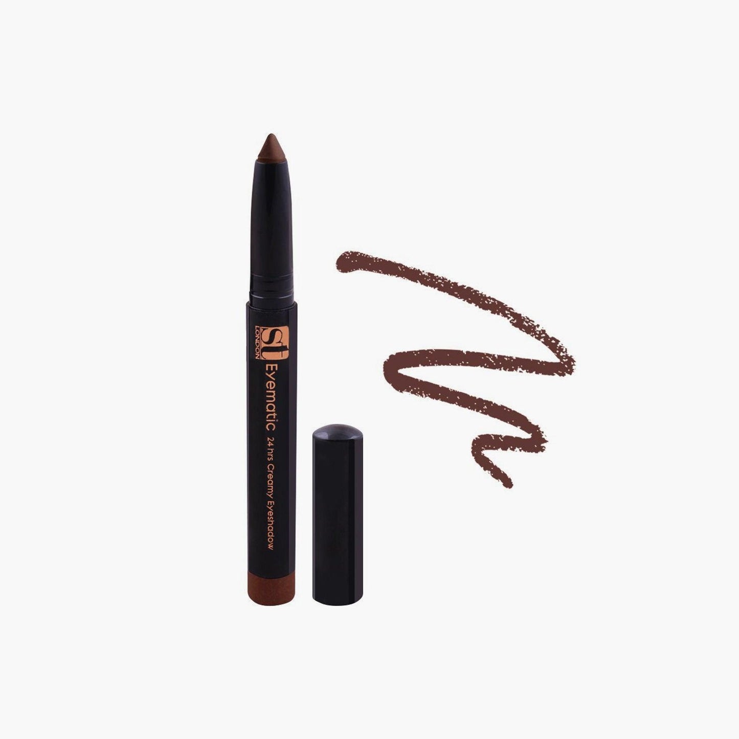 ST London Eyematic 24Hrs Creamy Eyeshadow Chocolate Brown 1 Piece - TheSkinFit