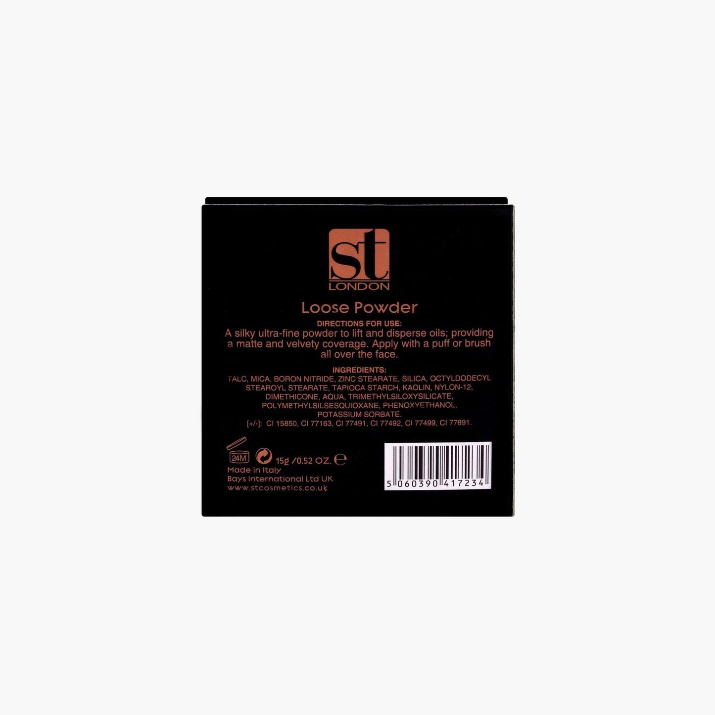 ST London Mineralz Ultra Fine Loose Powder SPF 15 Ivory 15gm - TheSkinFit