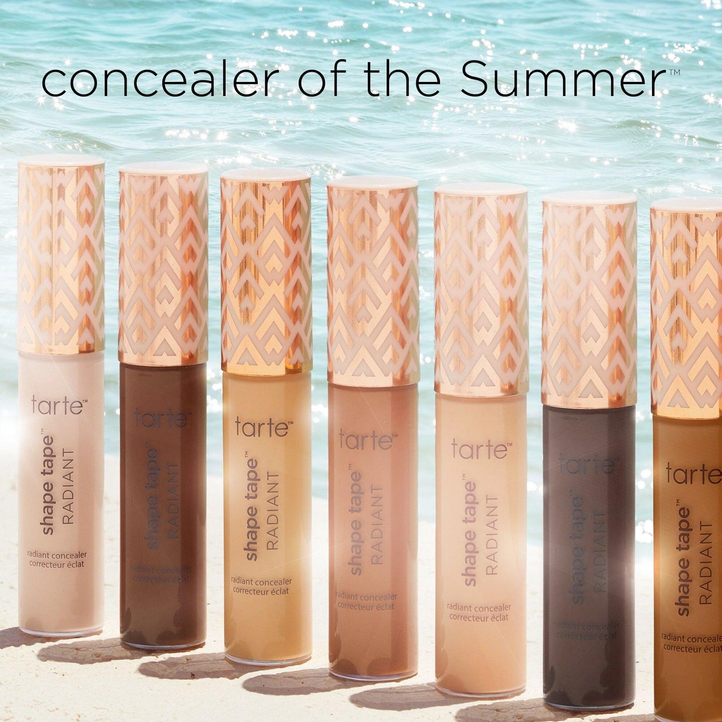 Tarte Shape Tape Radiant Concealer 34S Medium Sand 10ml - TheSkinFit