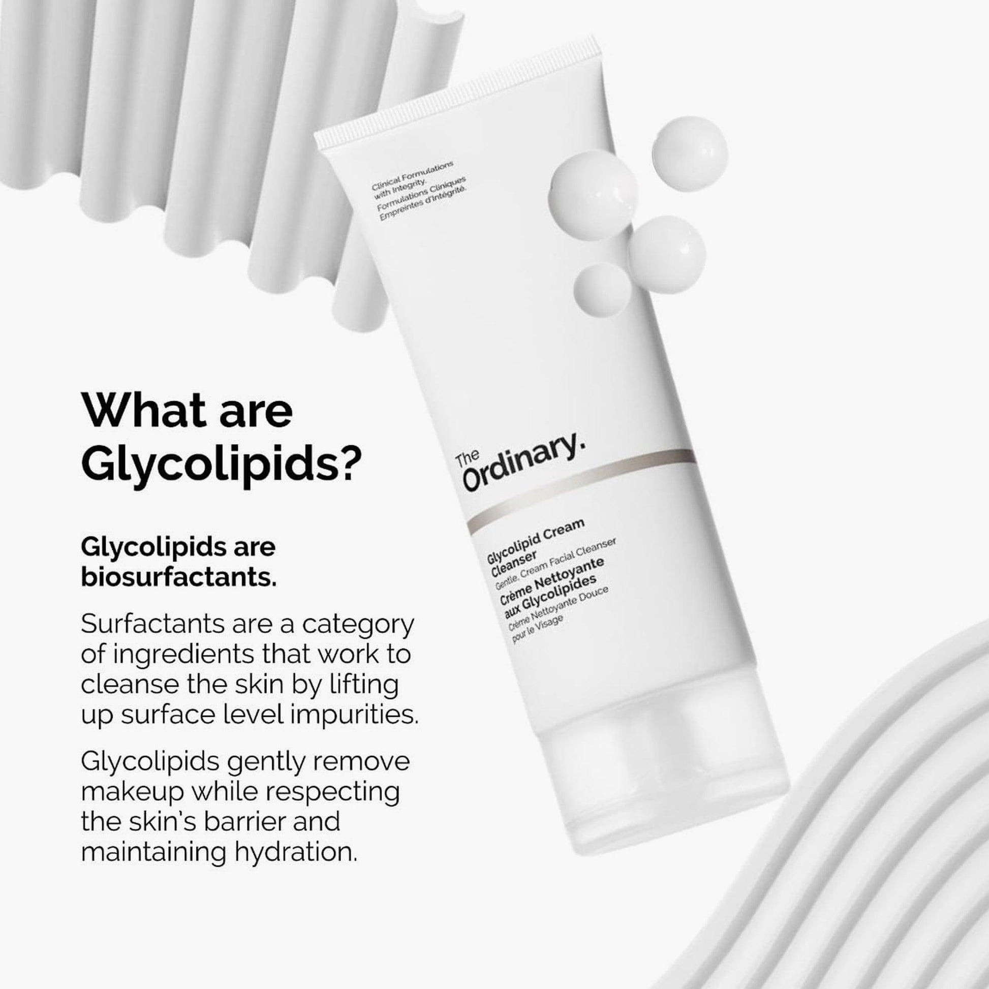 The Ordinary Glycolipid Cream Cleanser 150ml - TheSkinFit