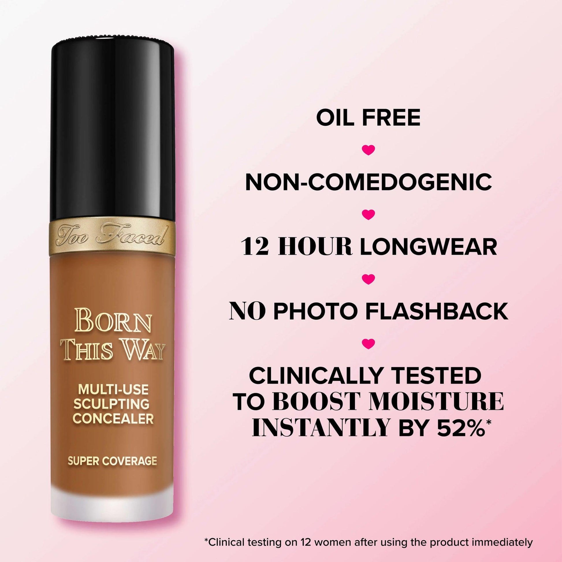 Too Faced Born This Way Super Coverage Multi-Use Sculpting Concealer Golden 13.5ml - TheSkinFit
