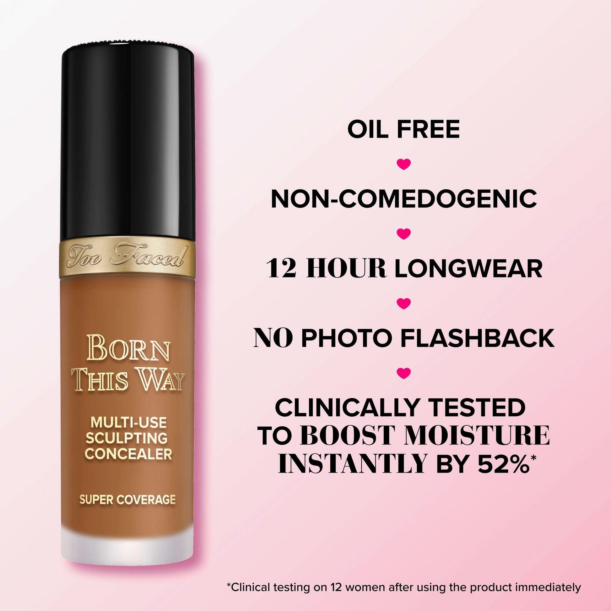Too Faced Born This Way Super Coverage Multi-Use Sculpting Concealer Taffy 13.5ml - TheSkinFit