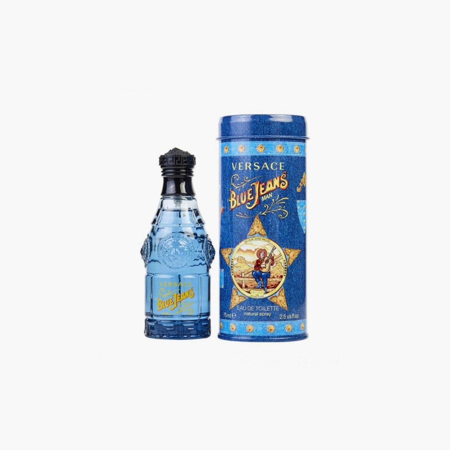 Versace Blue Jeans Man Eau De Toilette 75ml - TheSkinFit